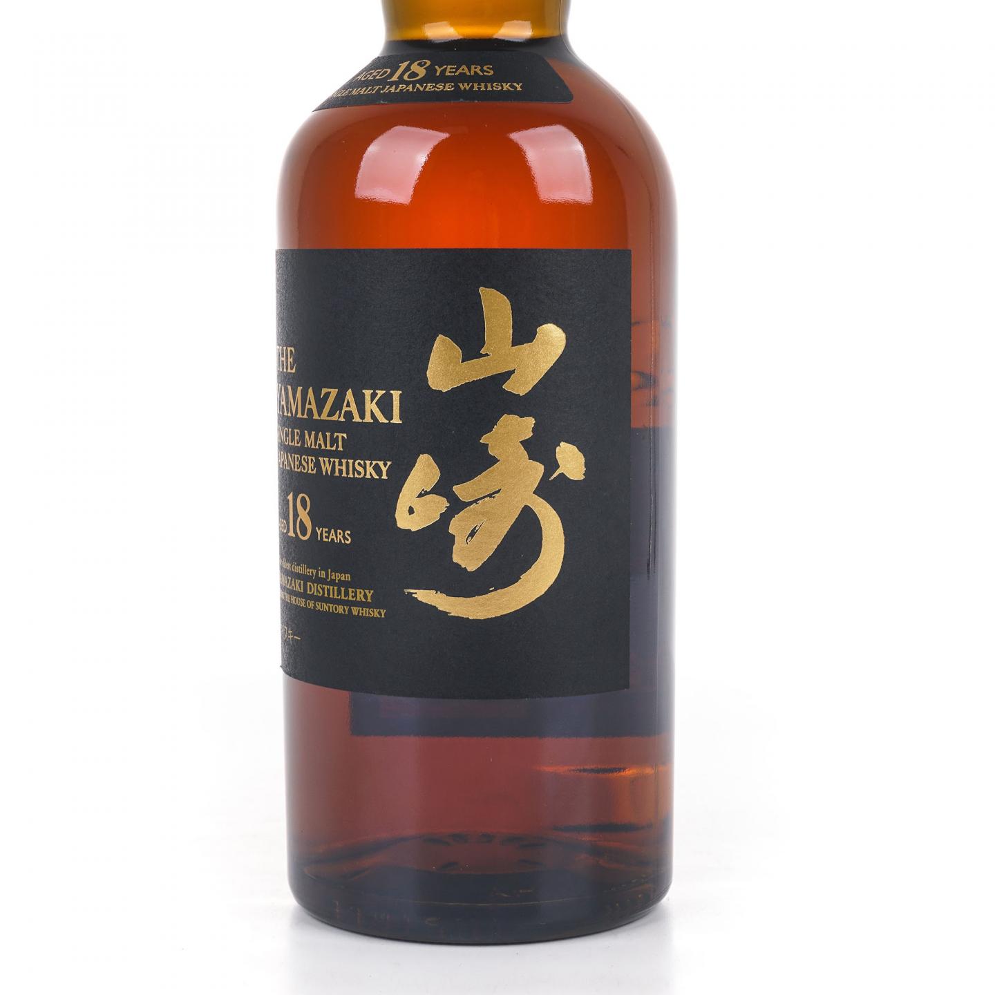 山崎 18年 黑标金字 700ml