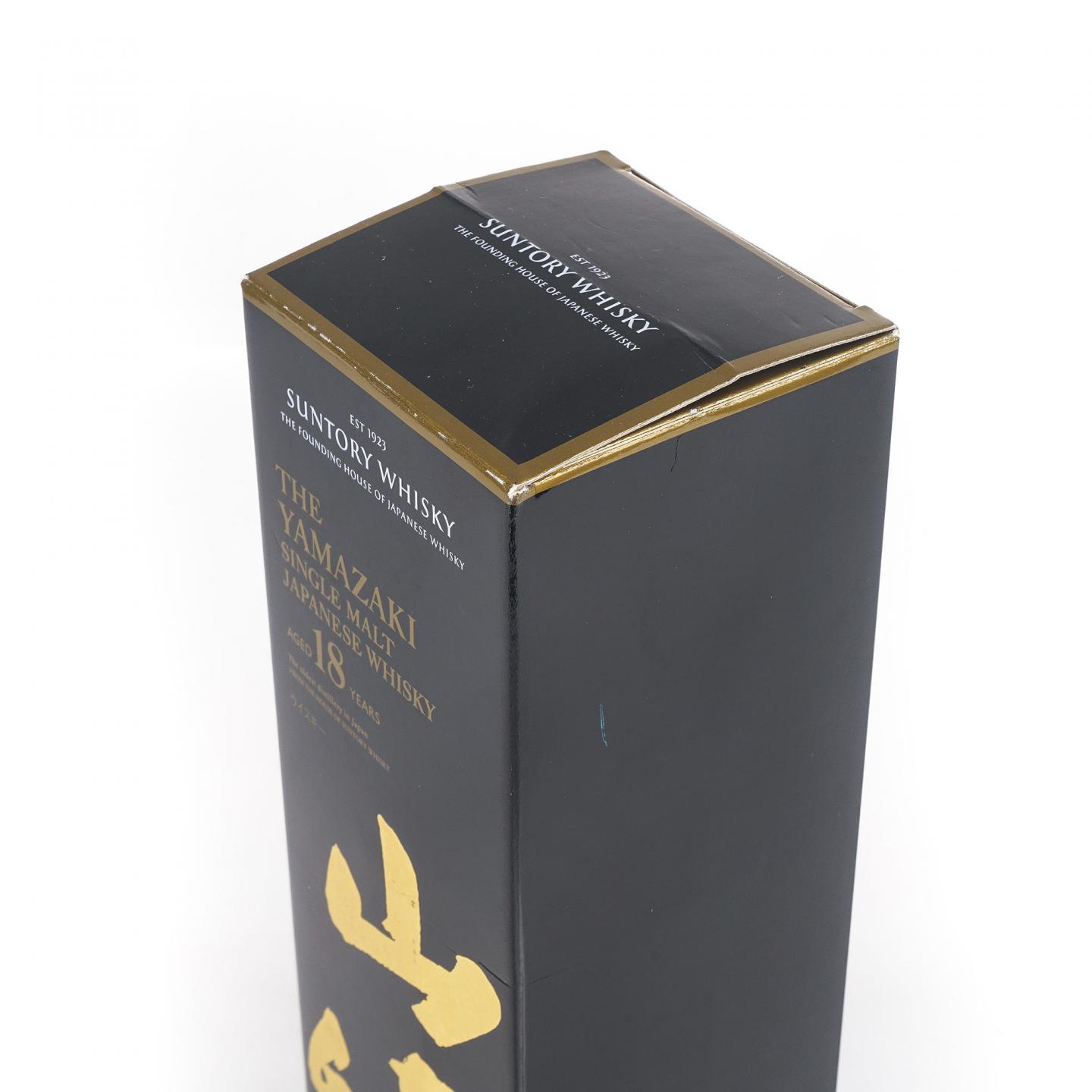 山崎 18年 黑标金字 700ml