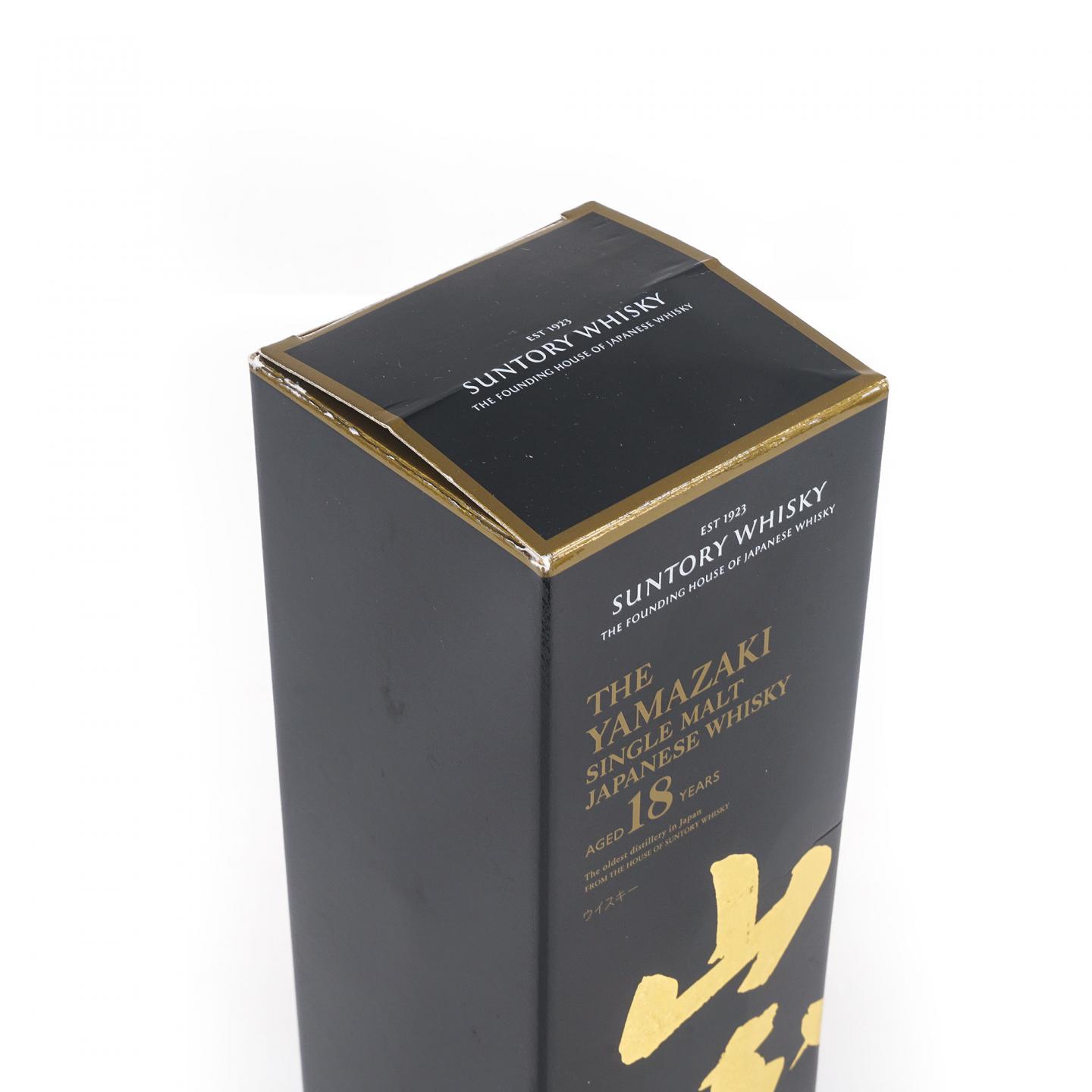 山崎 18年 黑标金字 700ml