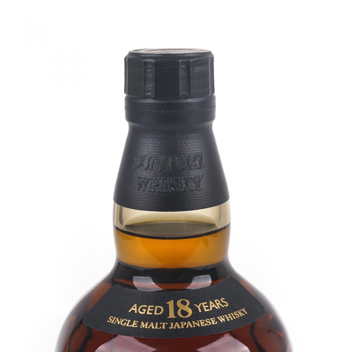 山崎 18年 黑标金字 No.954978