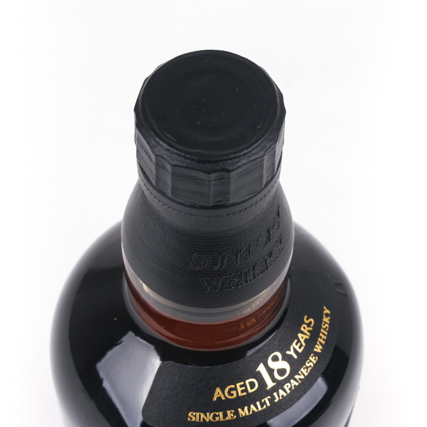 山崎 18年 黑标金字 No.954978