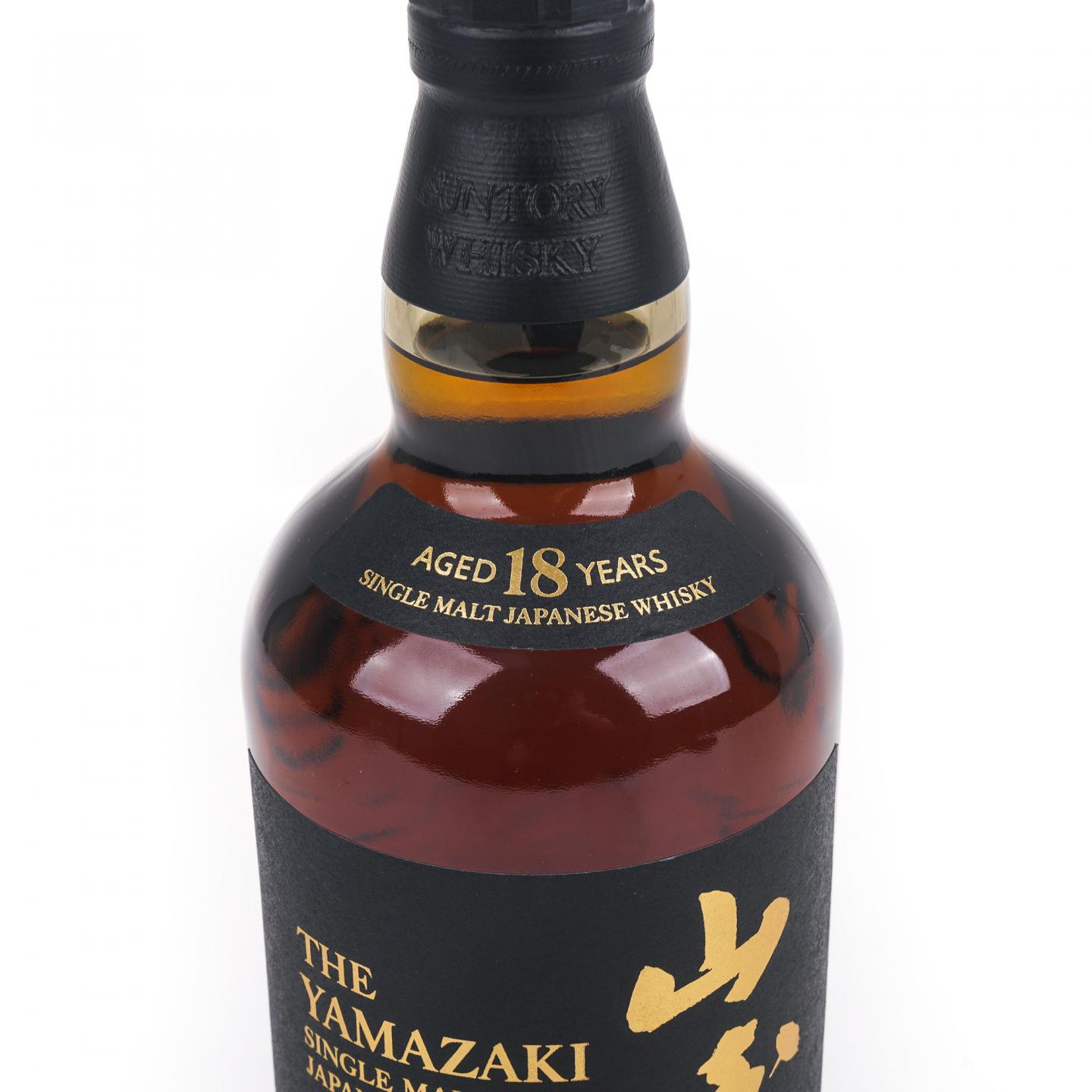 山崎 18年 黑标金字 700ML