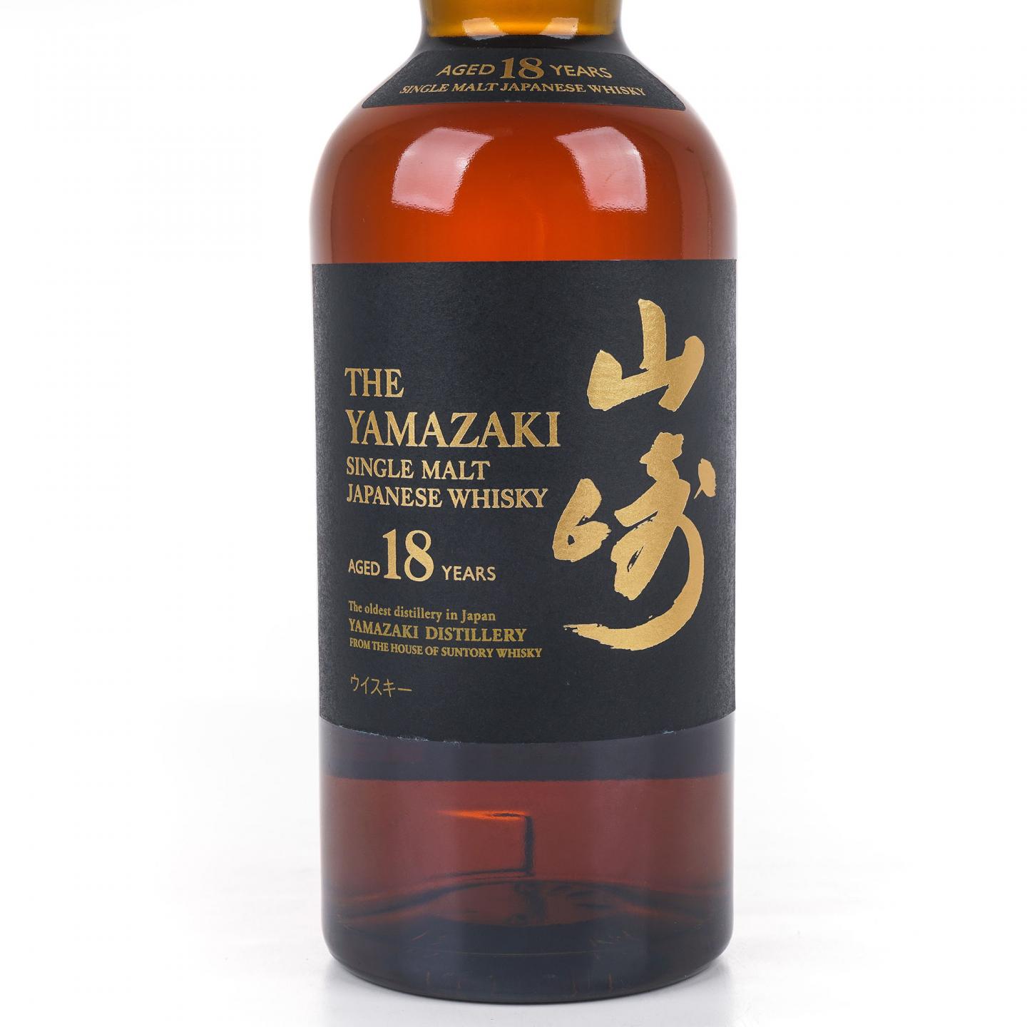 山崎 18年 黑标金字 700ML