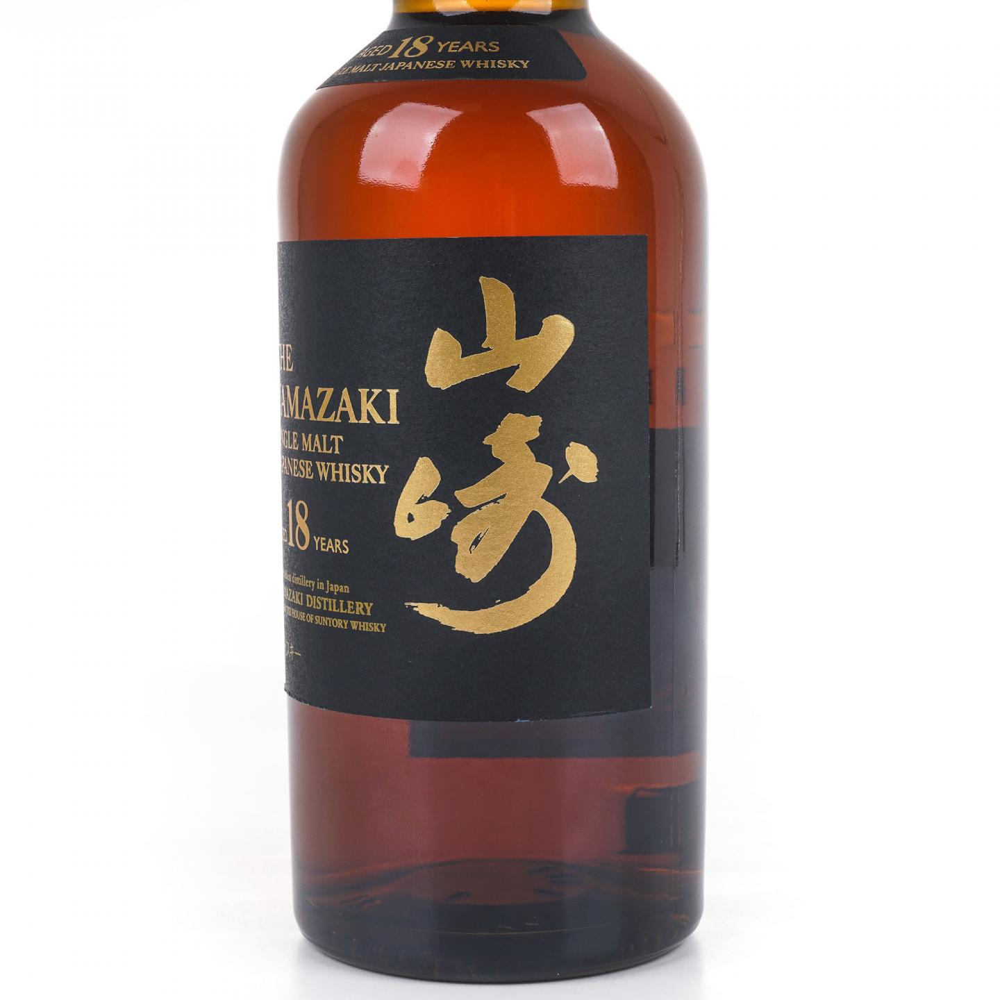 山崎 18年 黑标金字 700ML