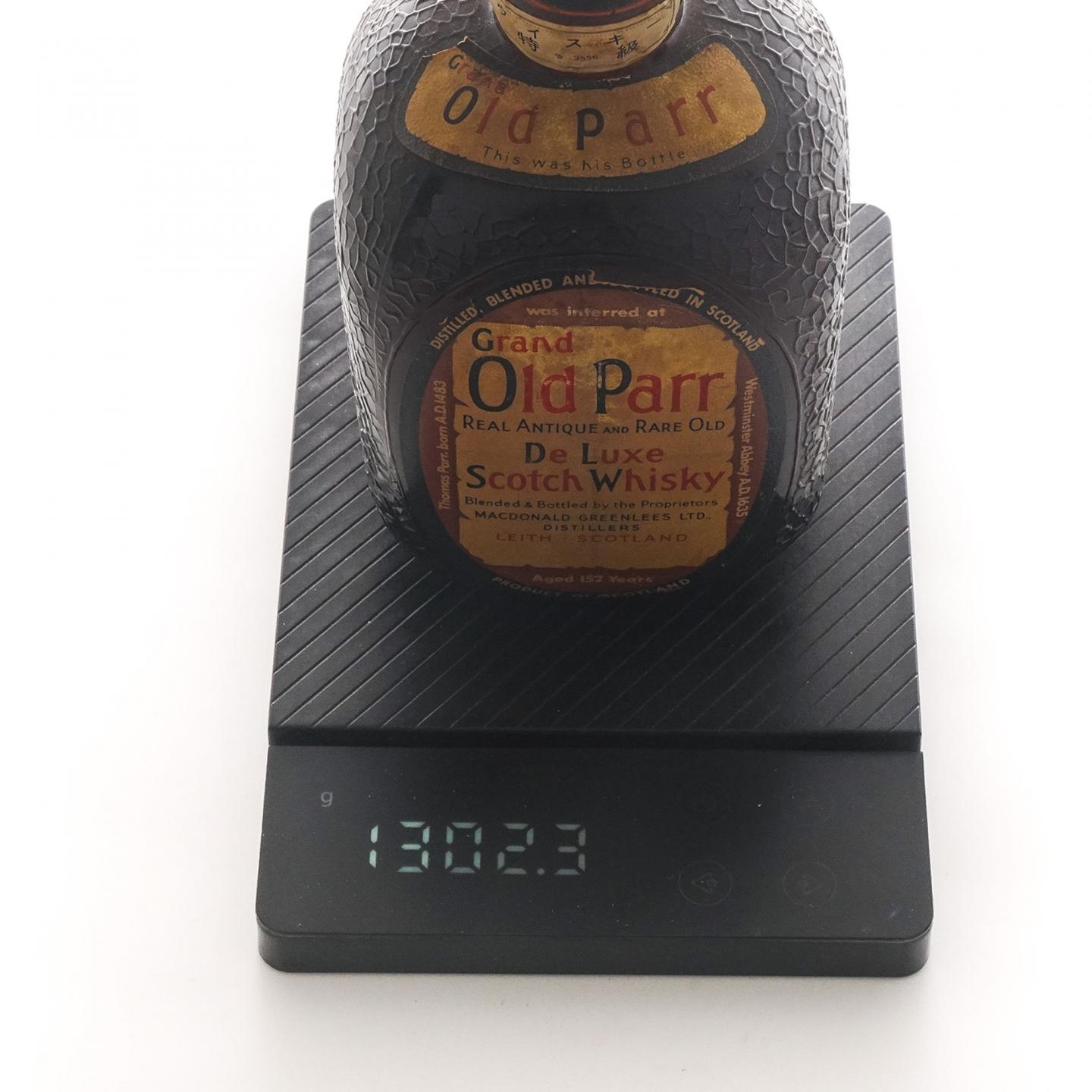 Grand Old Parr 调和 弹弓头 De Luxe Scotch Whisky 760ml