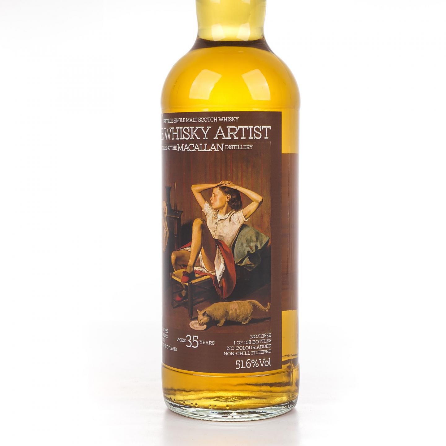 Macallan 麦卡伦 35年 1986-2022 雪莉桶#51383R 51.6%Vol.