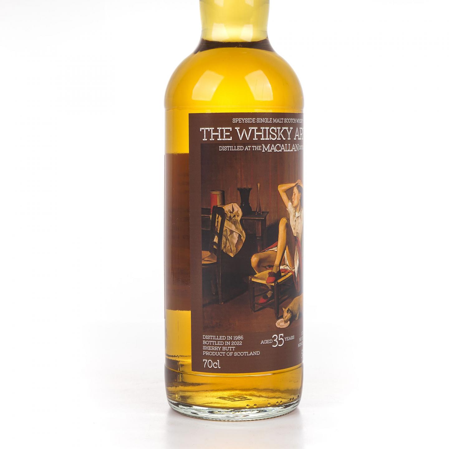 Macallan 麦卡伦 35年 1986-2022 雪莉桶#51383R 51.6%Vol.