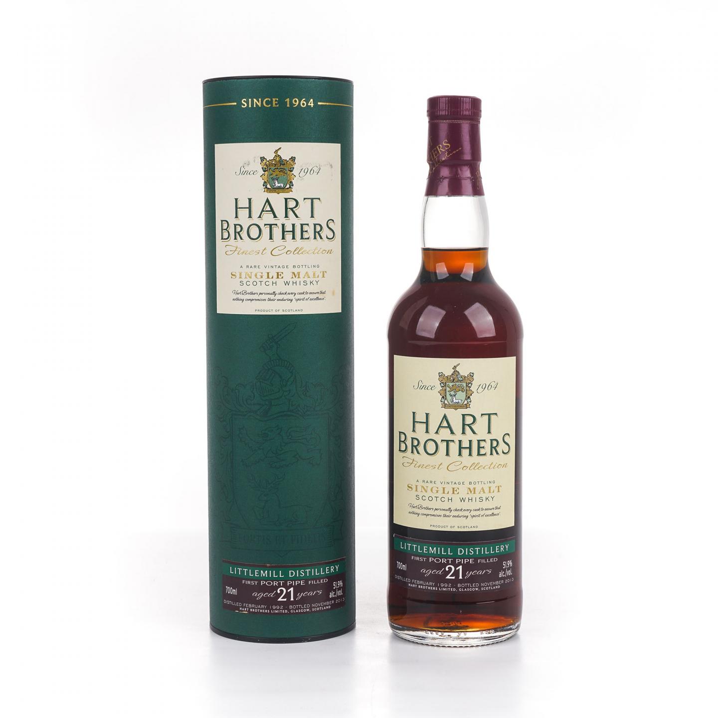 Littlemill 小磨坊 21年 1992-2013 Hart Brothers