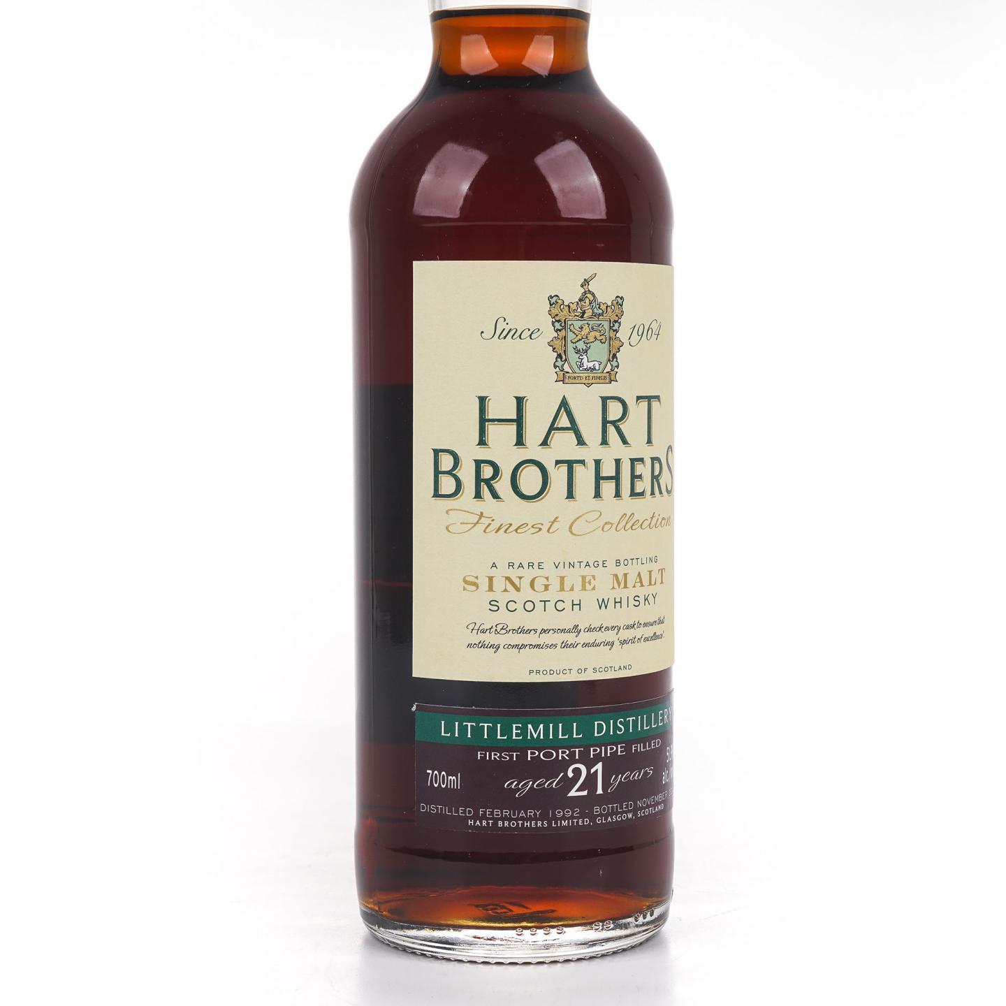 Littlemill 小磨坊 21年 1992-2013 Hart Brothers