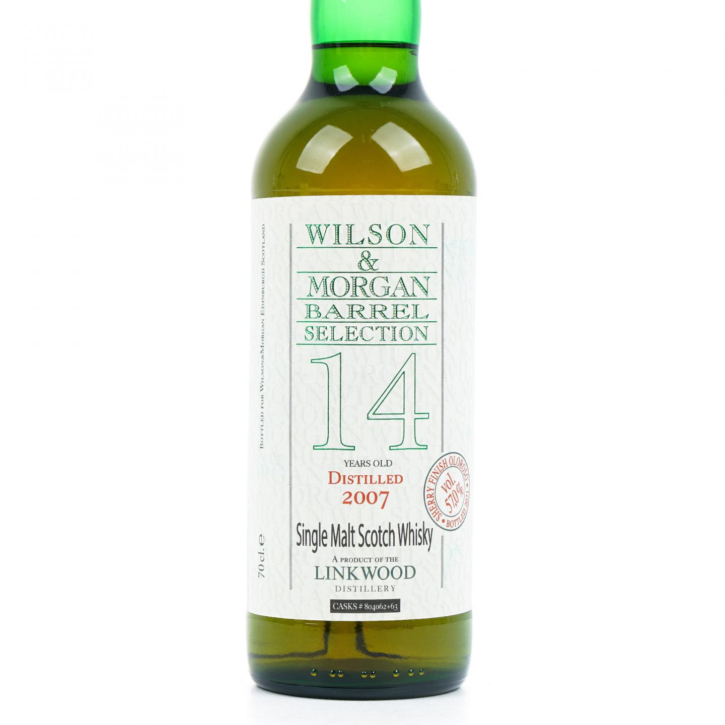 Linkwood 林可伍德 14年 2007-2021 雪莉桶后熟 WM