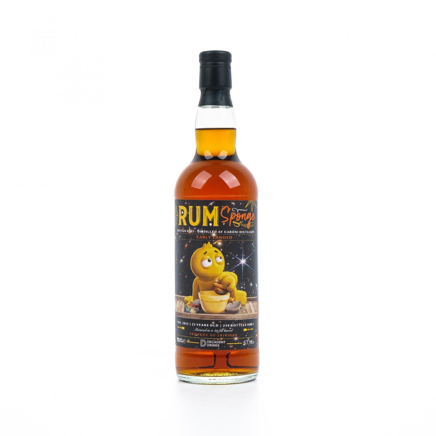 Caroni 25年 1998-2023 朗姆酒海绵