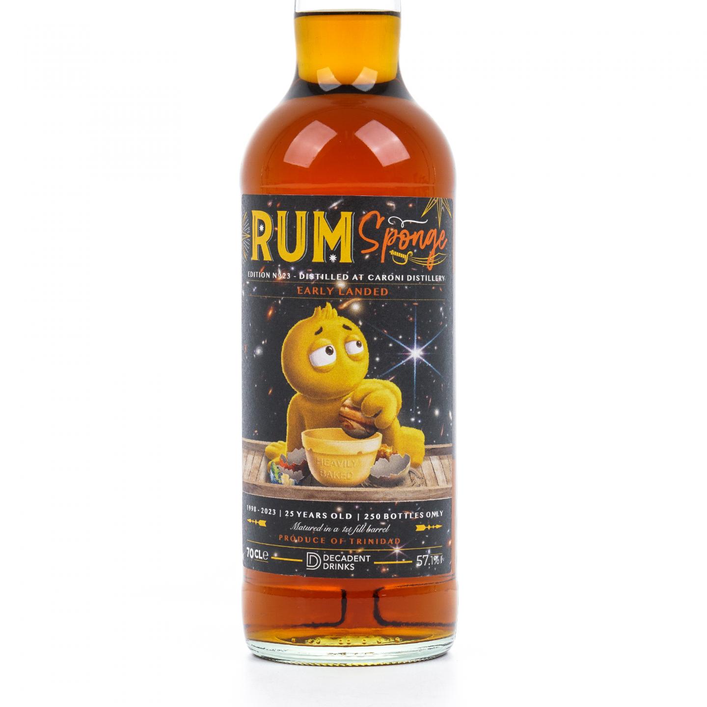 Caroni 25年 1998-2023 朗姆酒海绵