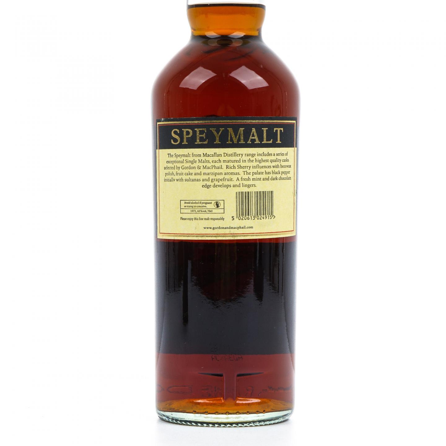 Macallan 麦卡伦 斯佩默 1971-2013 GM