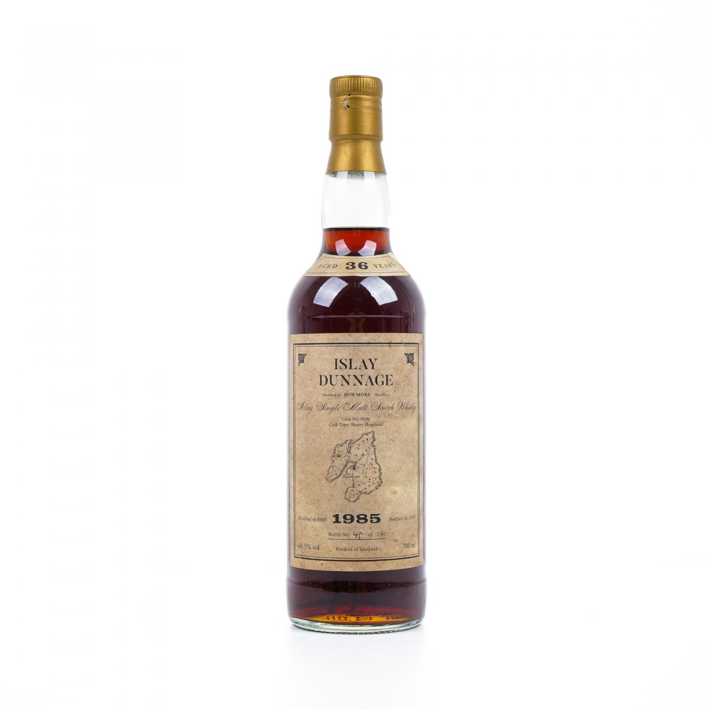 Bowmore 波摩 36年 1985-2021 雪莉桶#6696 44.5%Vol.