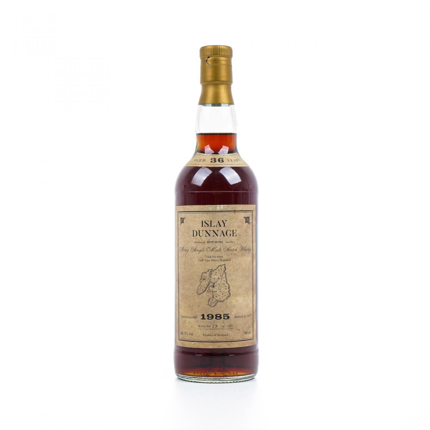 Bowmore 波摩 36年 1985-2021 雪莉桶#6696 700ml