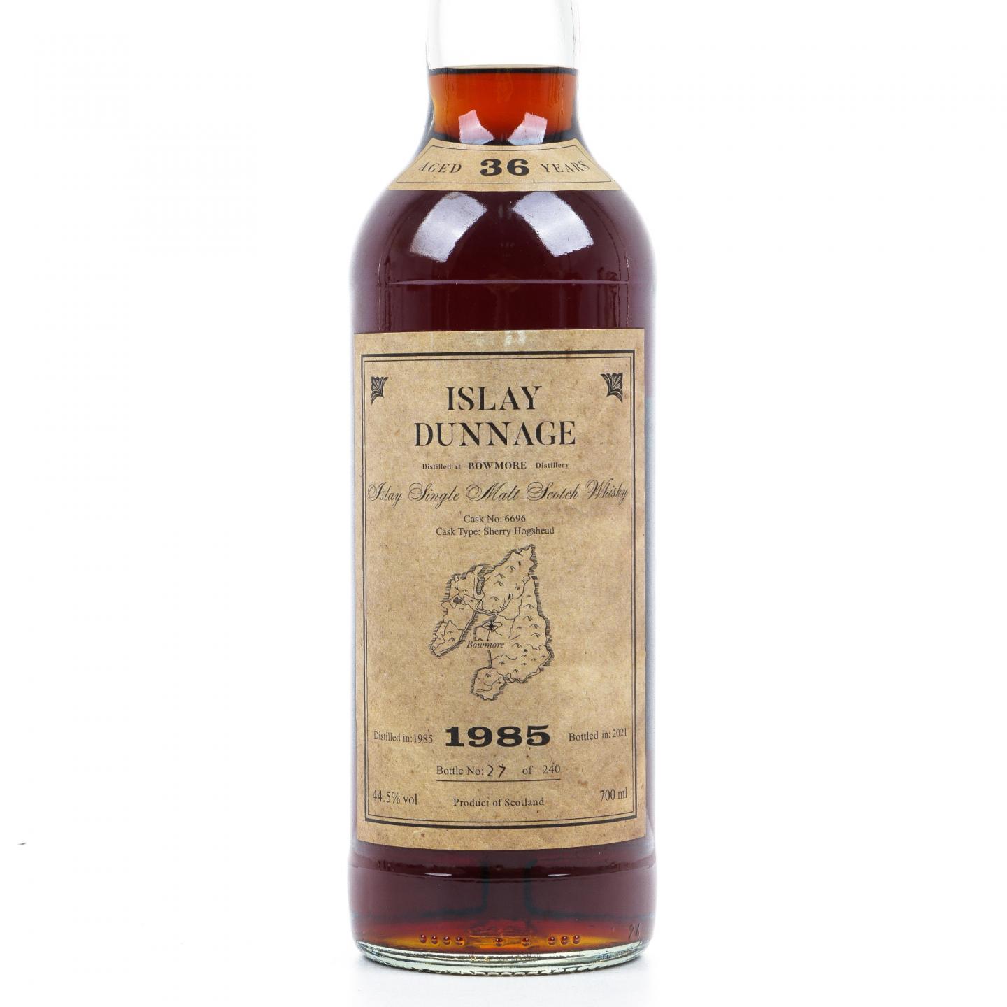 Bowmore 波摩 36年 1985-2021 雪莉桶#6696 700ml