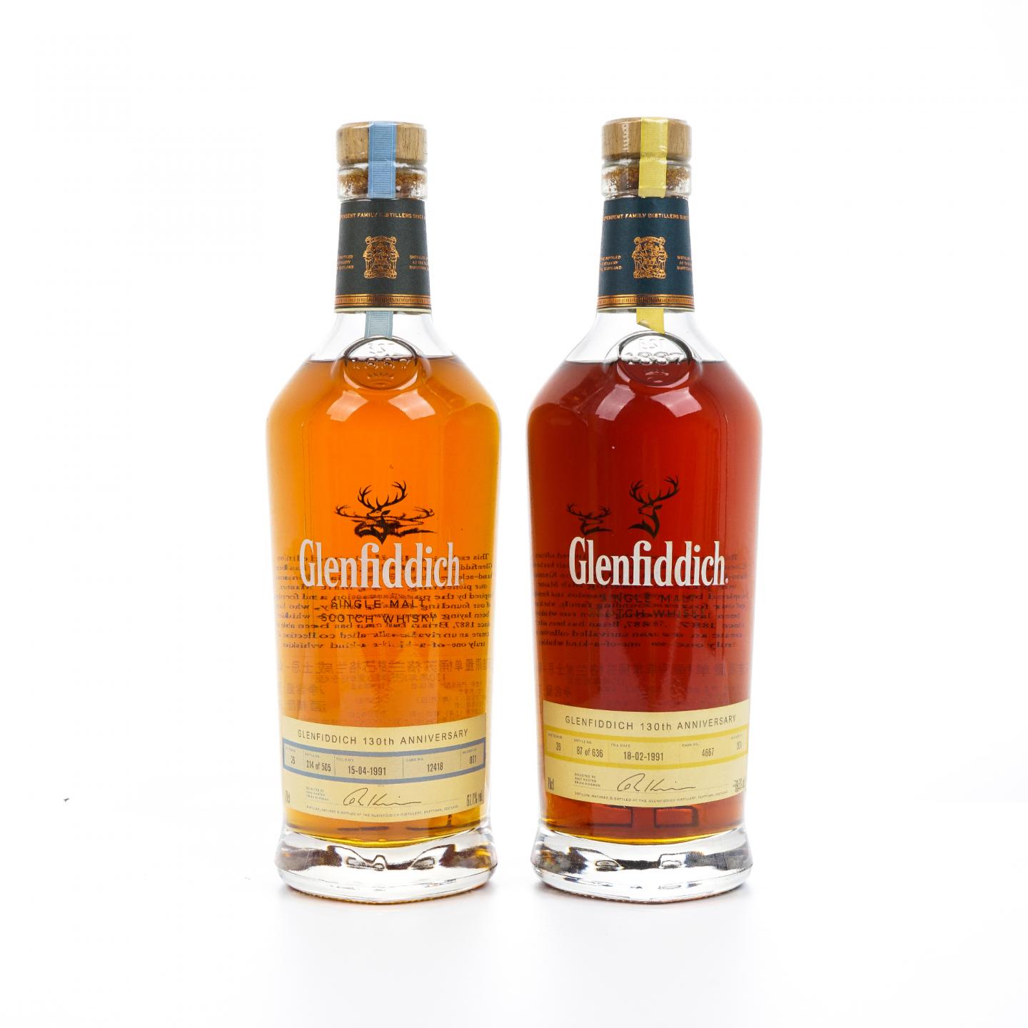 Glenfiddich 格兰菲迪 26年 2017 130周年纪念版 2瓶组