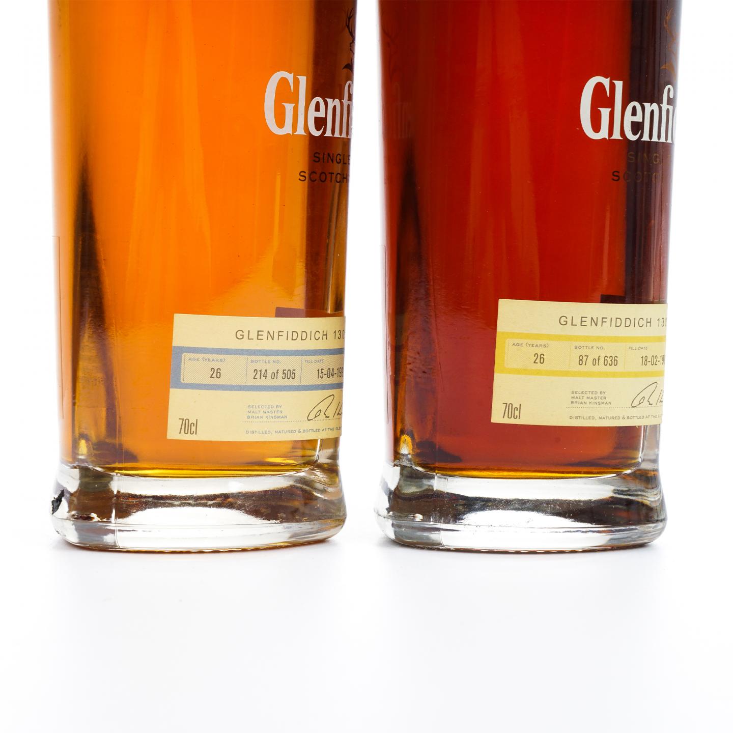Glenfiddich 格兰菲迪 26年 2017 130周年纪念版 2瓶组
