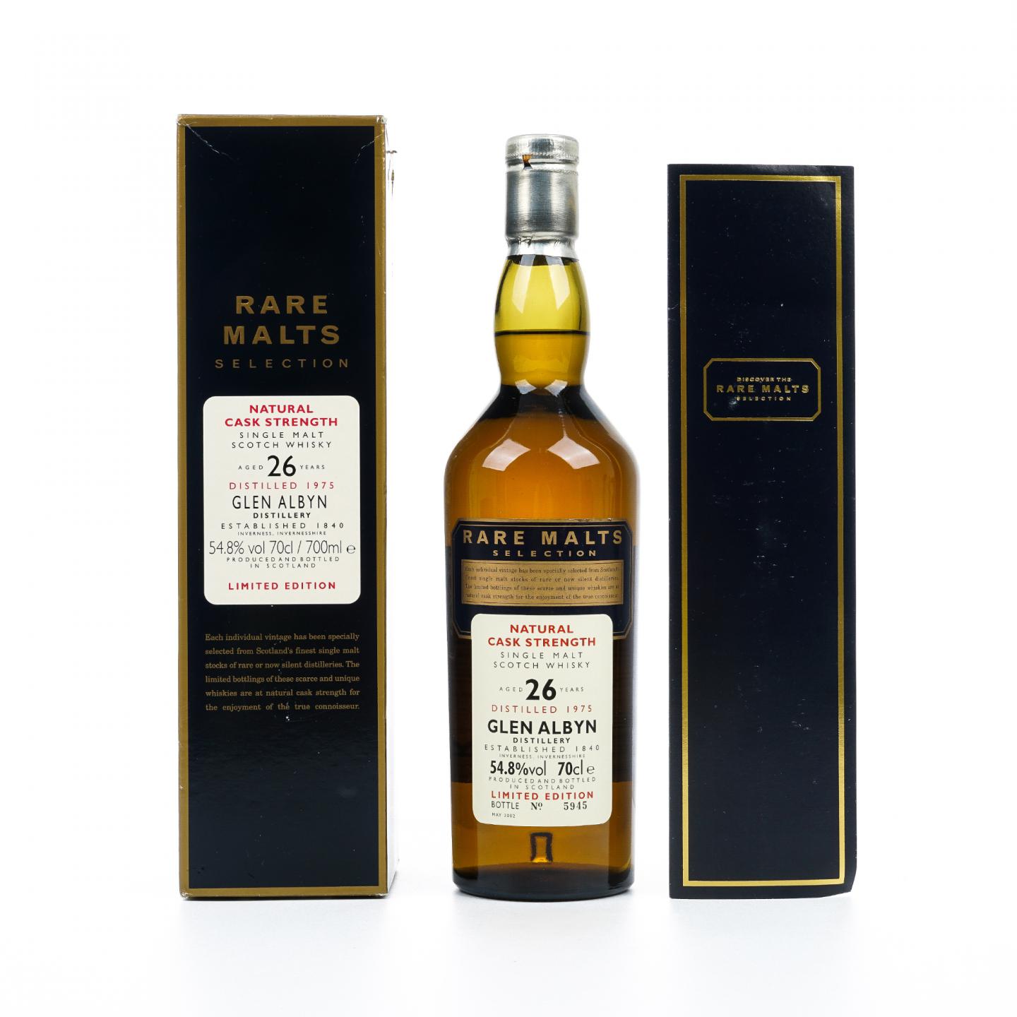 Glen Albyn 格兰艾宾 26年 1975-2002 桶强 RMS