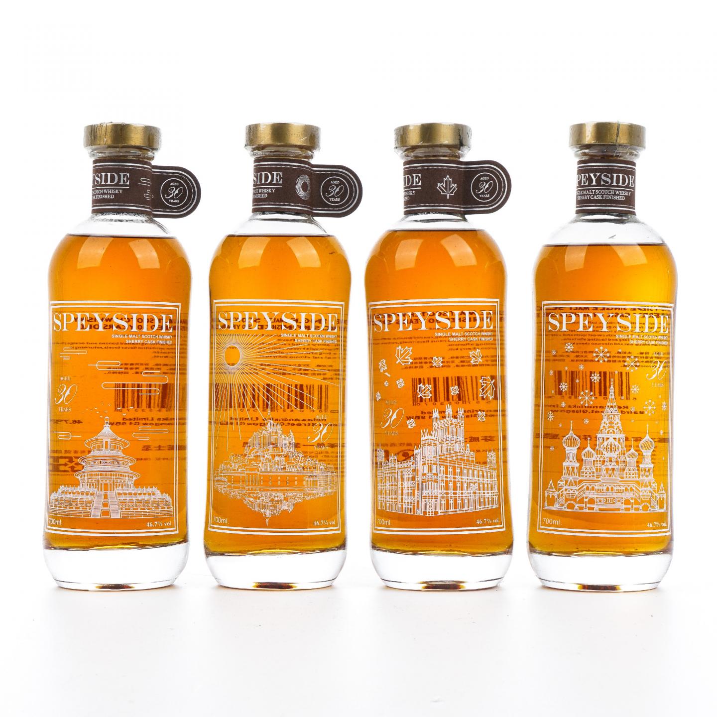 秘密斯佩塞 30年 春夏秋冬全套 700ml*4支组