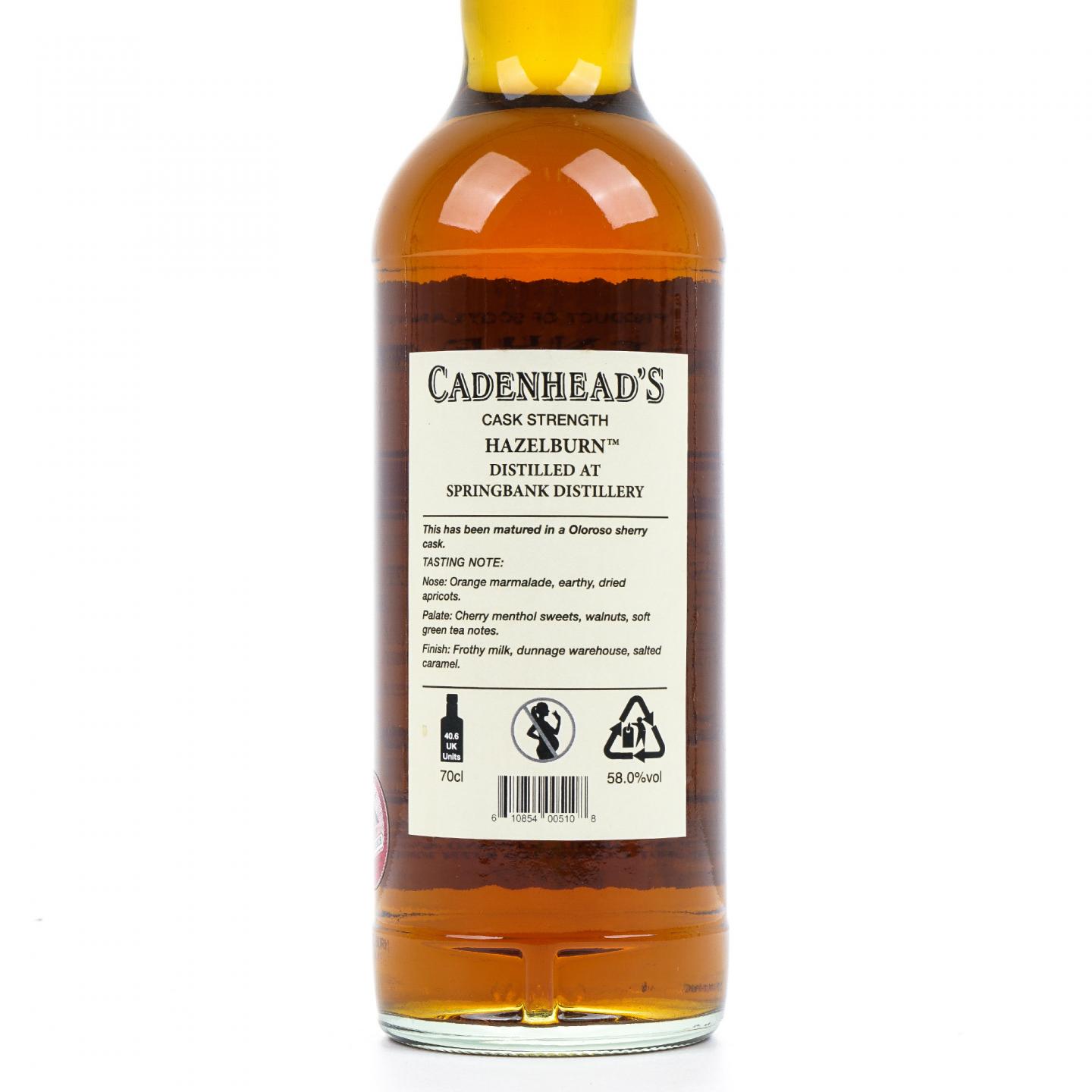 Hazelburn 哈索本 16年 云顶出品 2005-2021 雪莉桶 CA