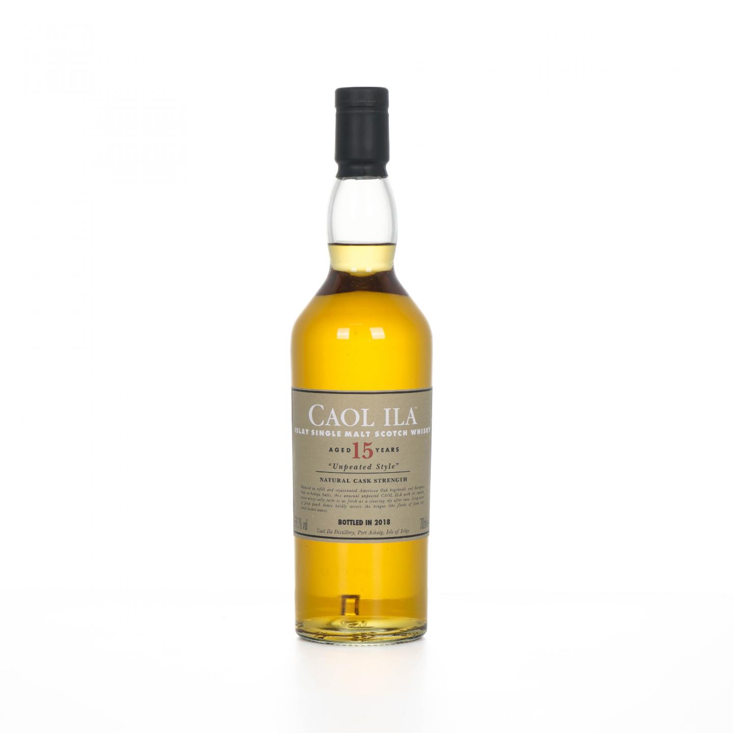 Caol Ila 卡尔里拉 15年 SR 2018 行货 59.1%Vol.