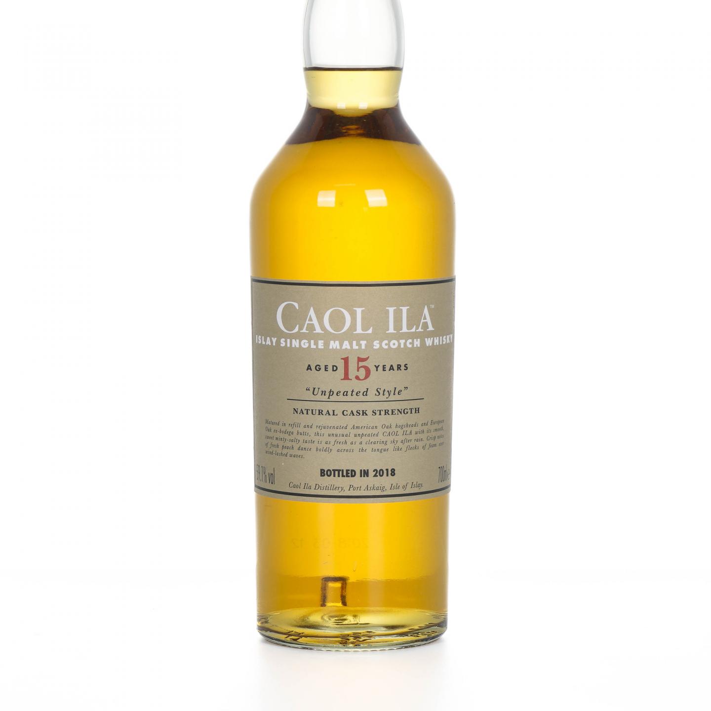 Caol Ila 卡尔里拉 15年 SR 2018 行货 59.1%Vol.