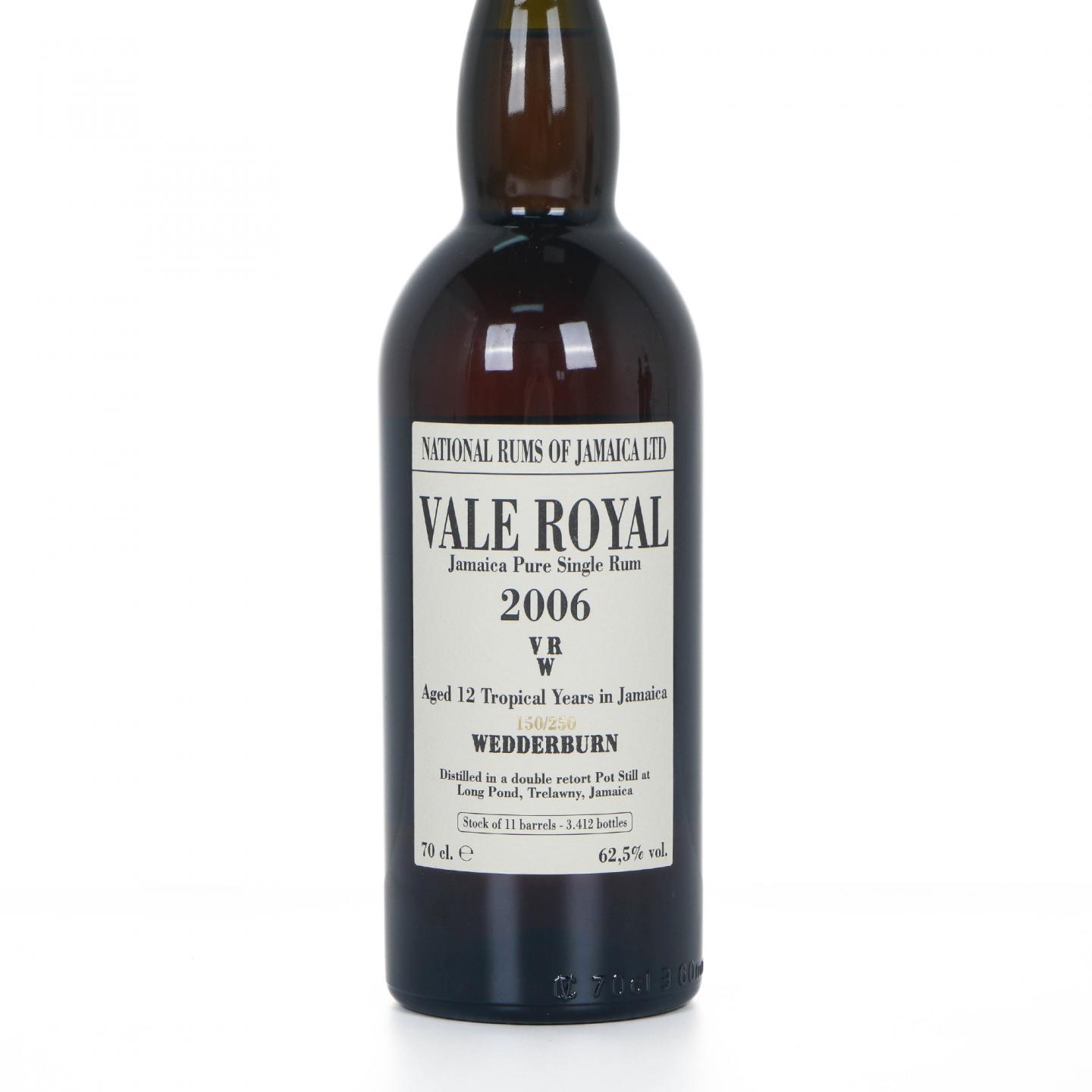 Long Pond 12年 2006-2018 牙买加朗姆酒 Vale Royal