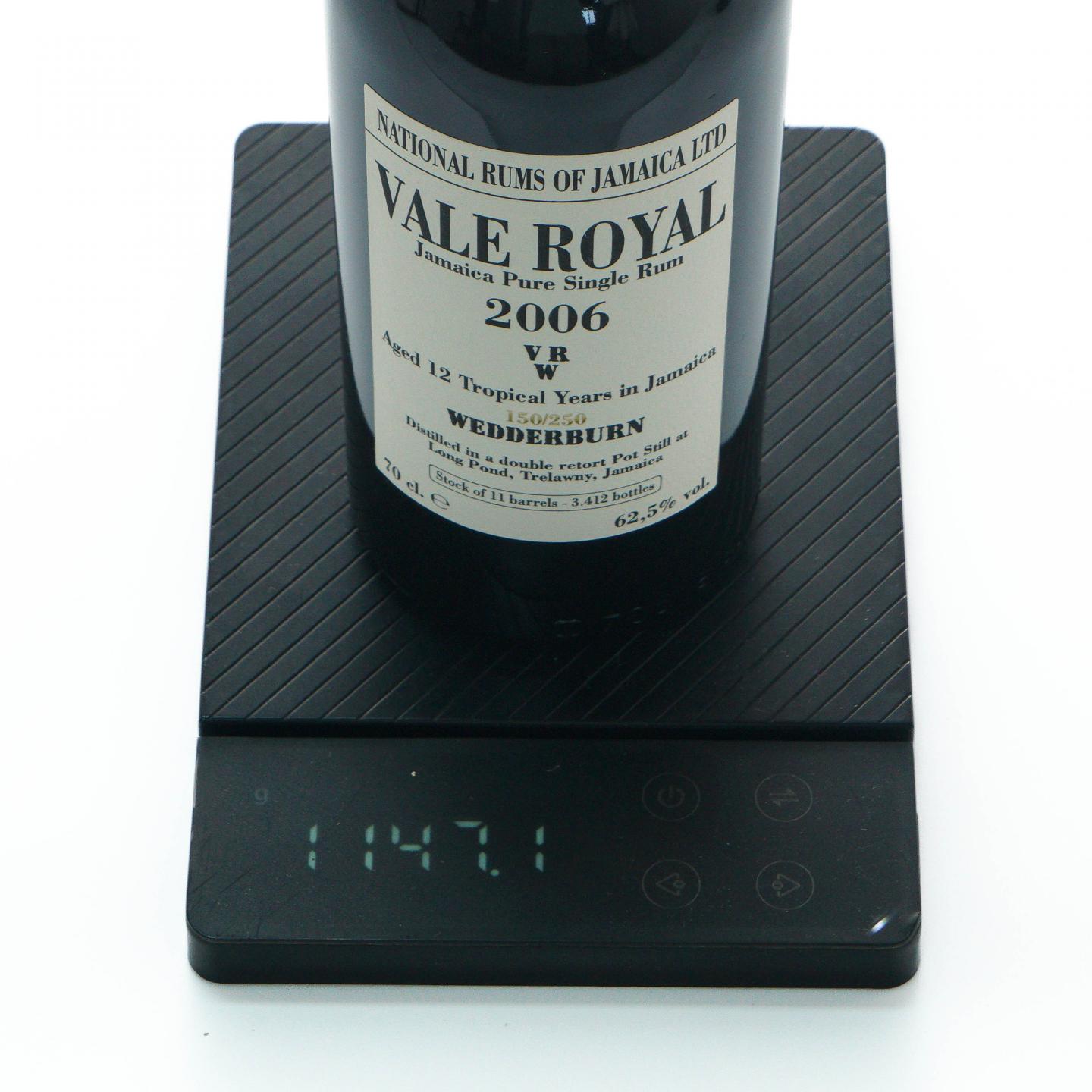 Long Pond 12年 2006-2018 牙买加朗姆酒 Vale Royal