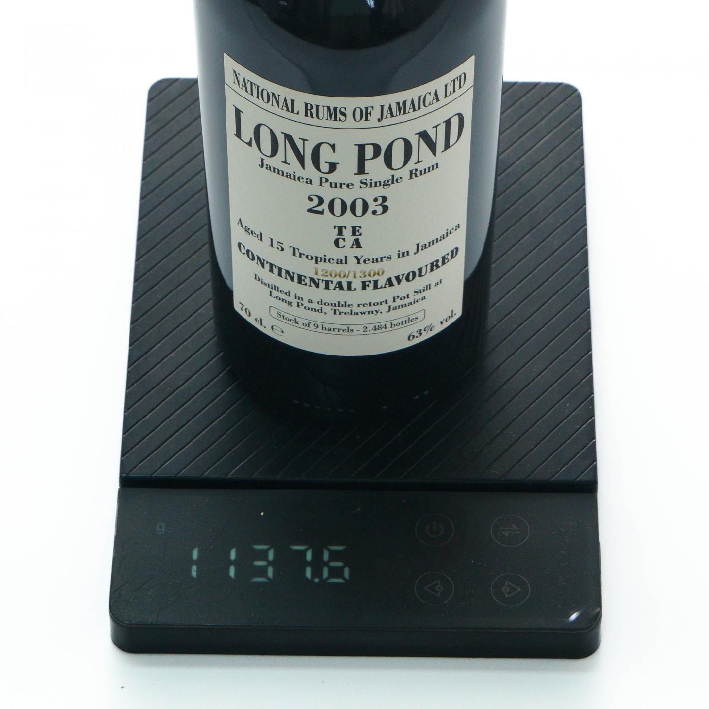 Long Pond 15年 2003-2018 牙买加朗姆酒