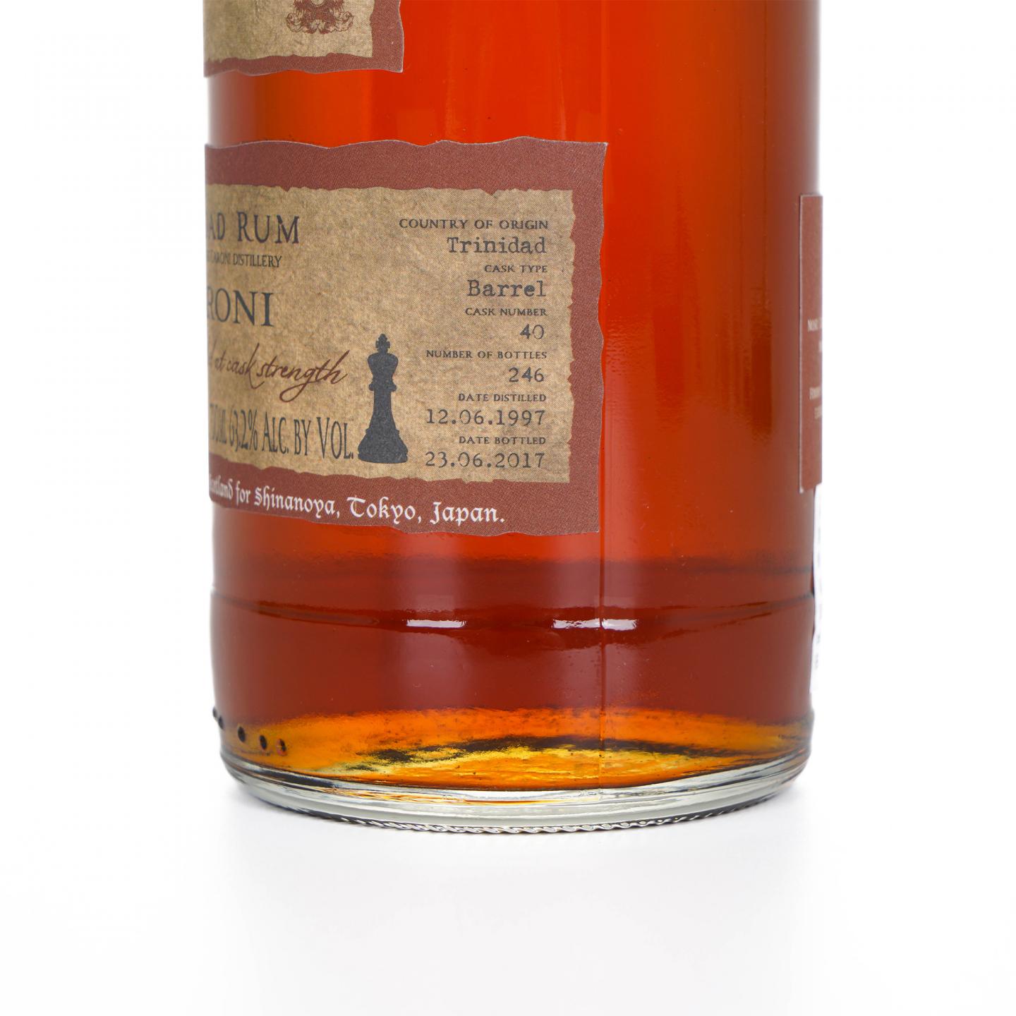 Caroni 20年 1997-2017 Trinidad Rum 单桶 桶强