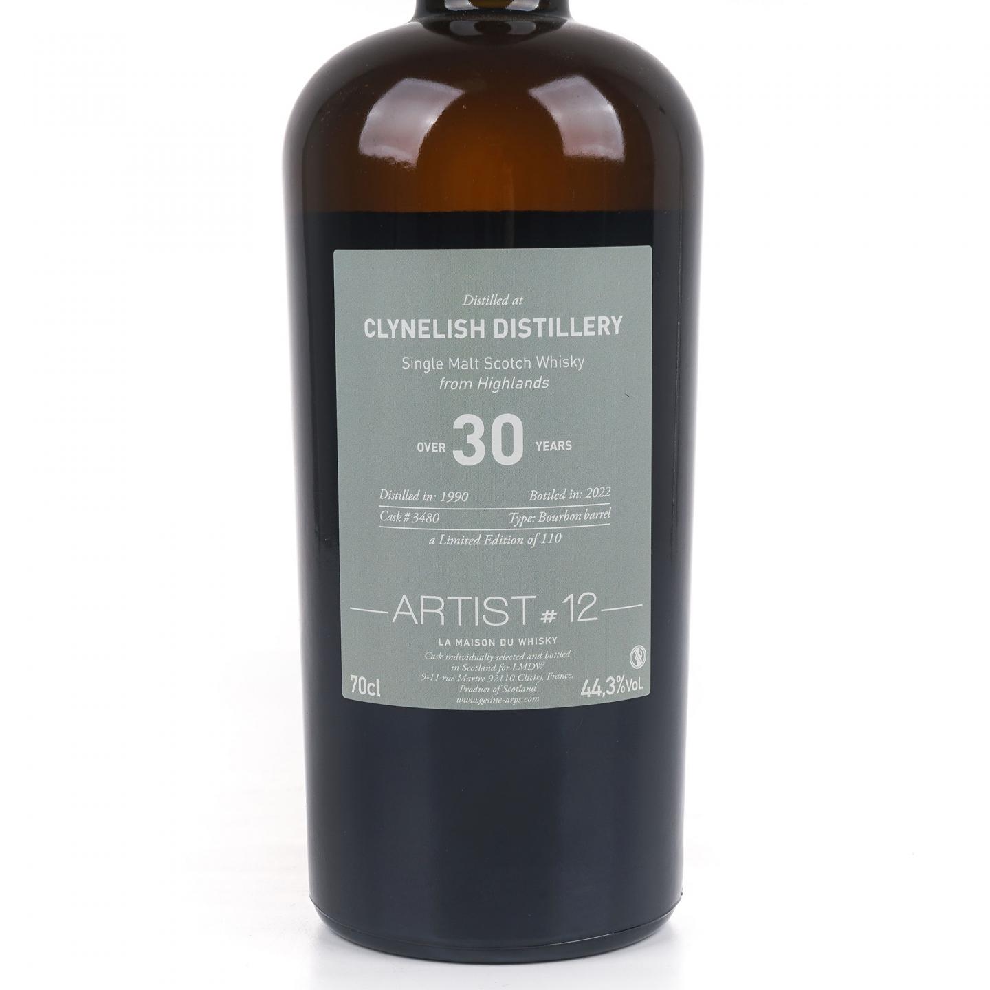 Clynelish 克里尼利基 1990-2022 Artist #12 LMDW #3480