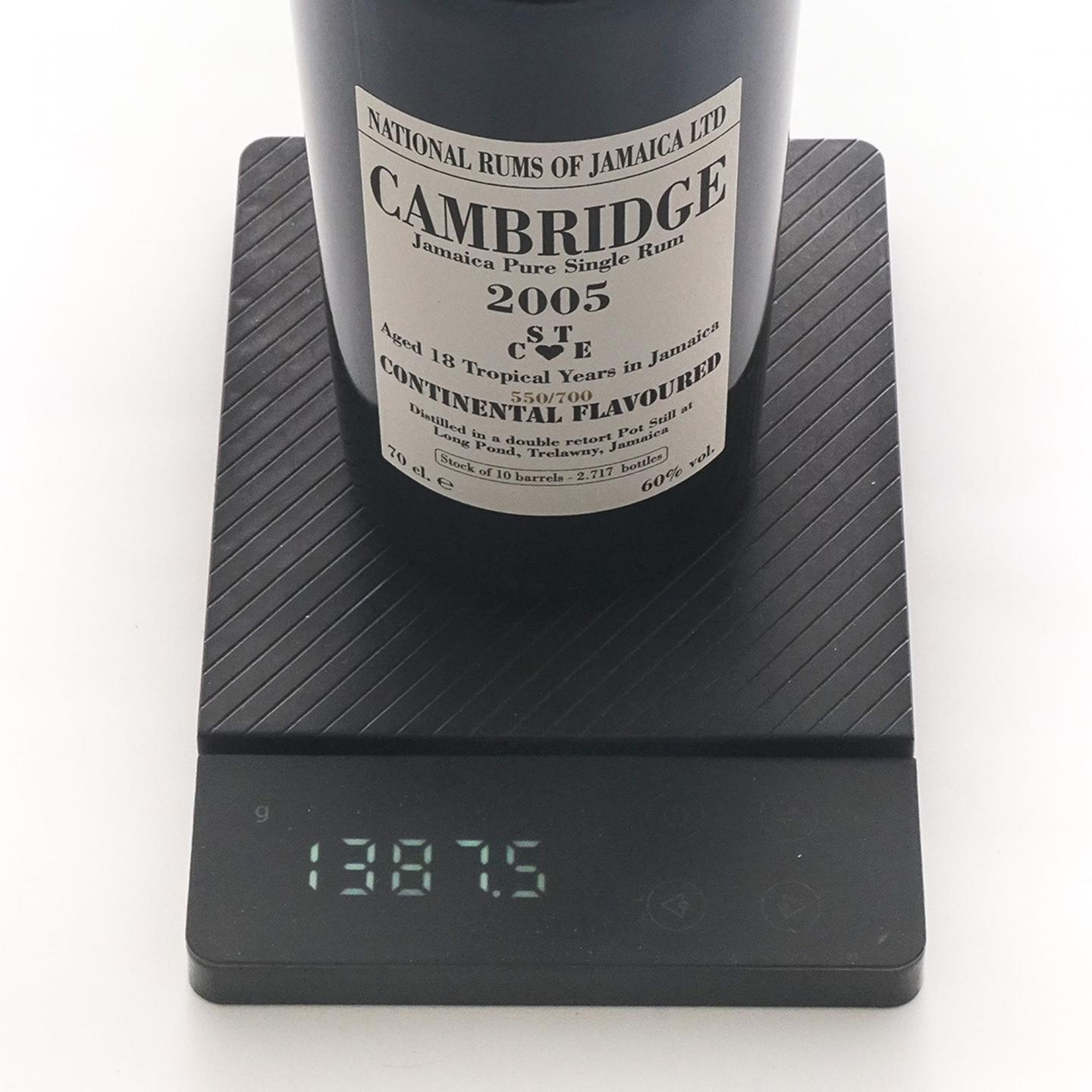 Long Pond 18年 2005-2023 牙买加朗姆酒 Cambridge