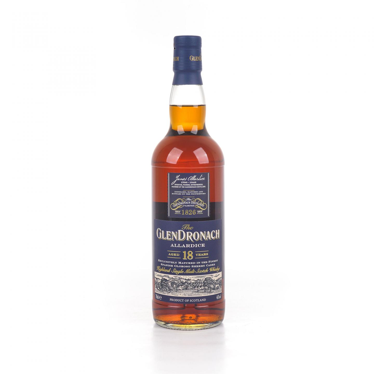 Glendronach 格兰多纳 18年 2018 雪莉桶 行货
