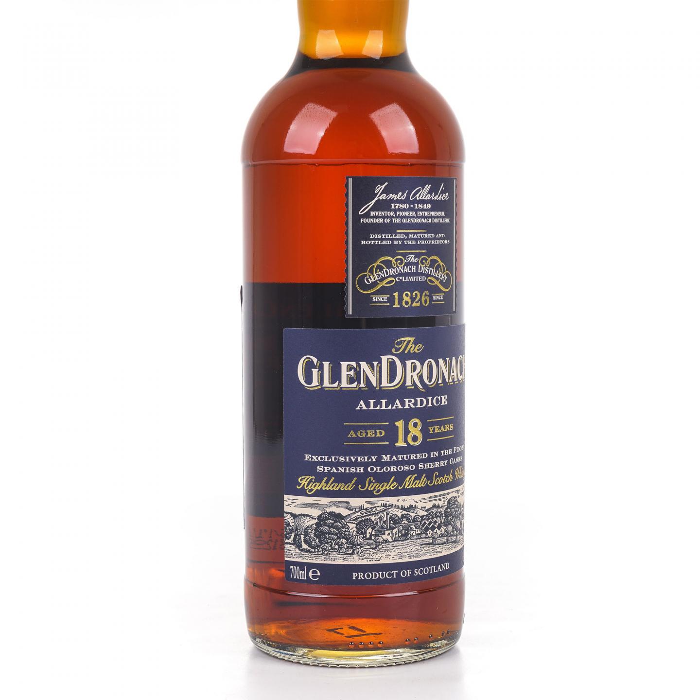 Glendronach 格兰多纳 18年 2018 雪莉桶 行货