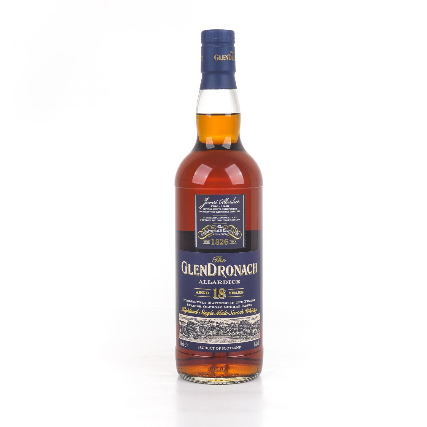 Glendronach 格兰多纳 18年 2018 雪莉桶 行货 46%