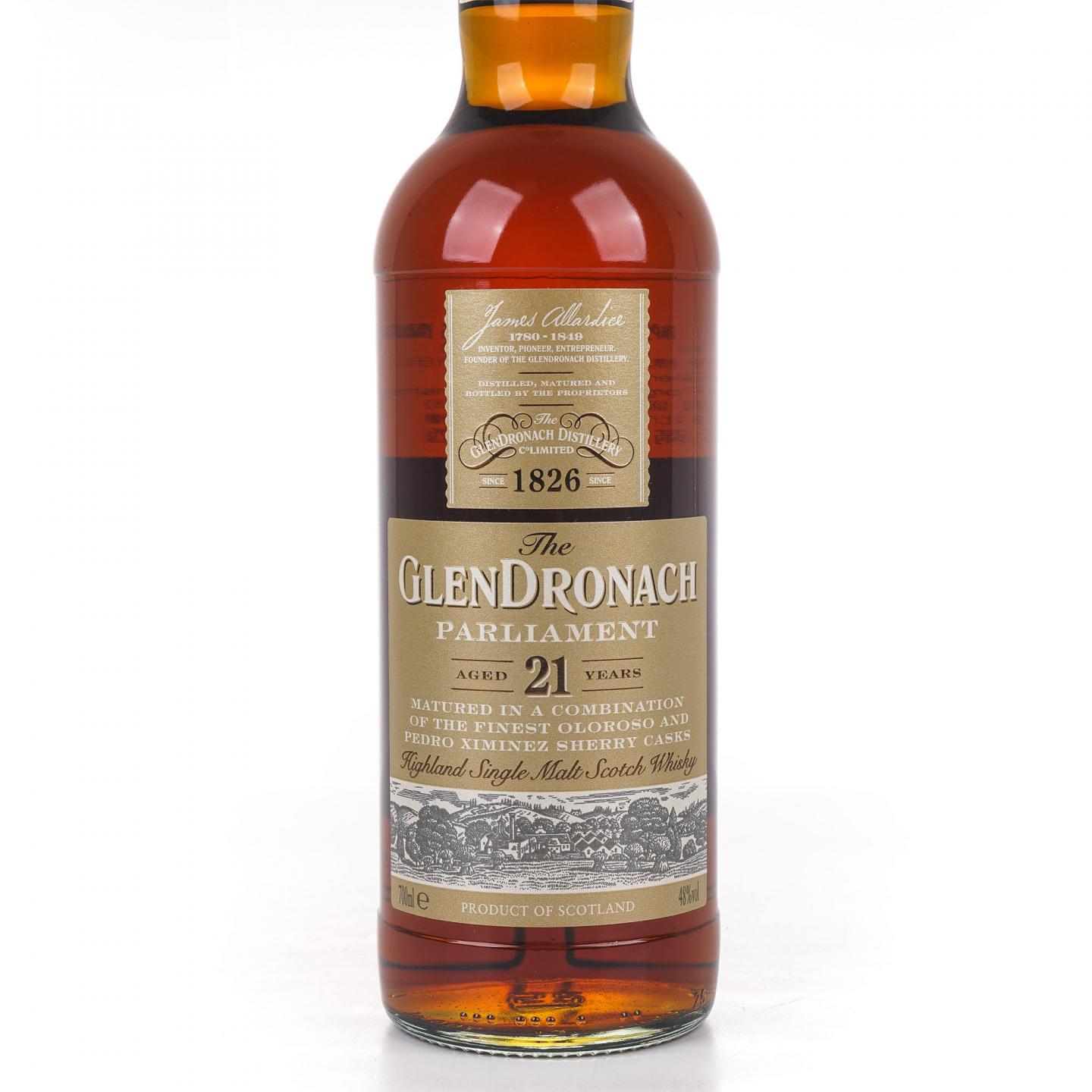 Glendronach 格兰多纳 21年 2018 Parliament