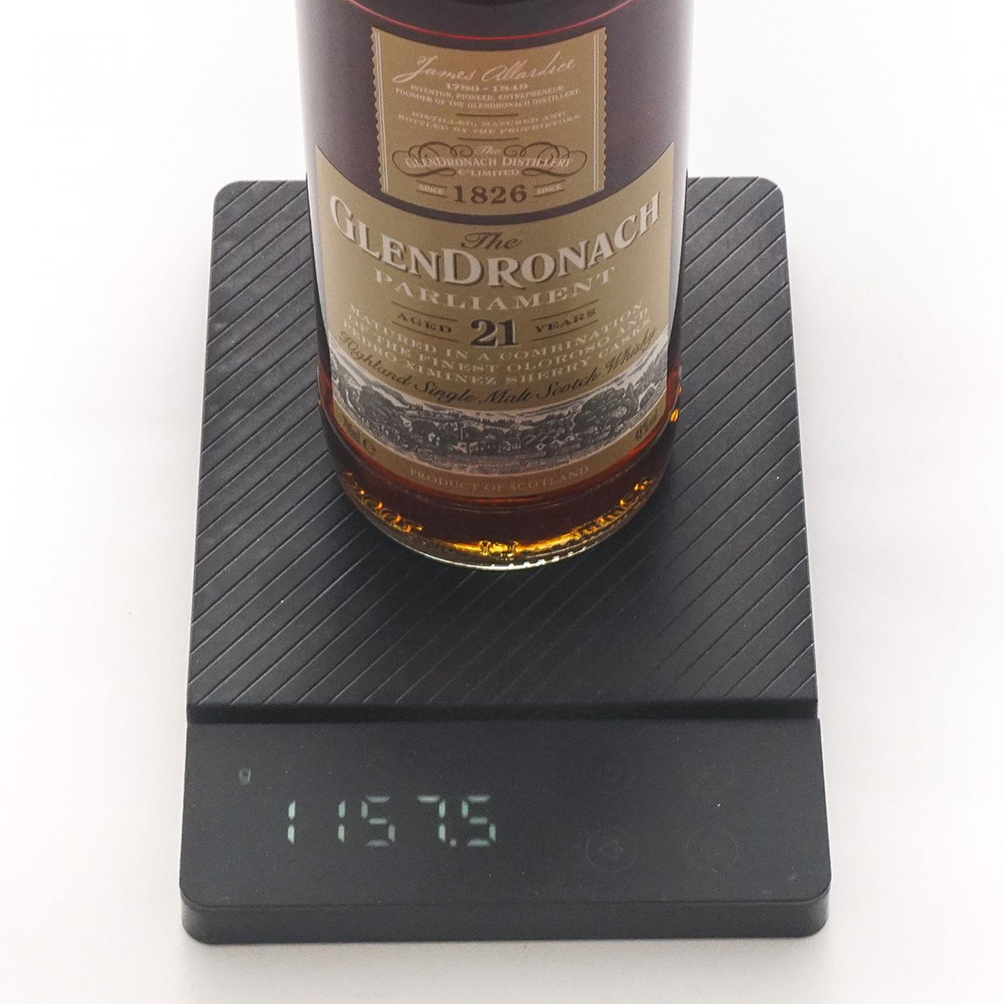 Glendronach 格兰多纳 21年 2018 Parliament 圆筒