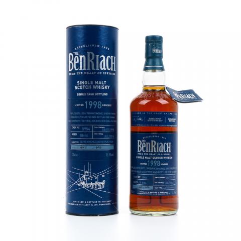 BenRiach 本利亚克 18年 1998-2016 雪莉桶后熟#5954