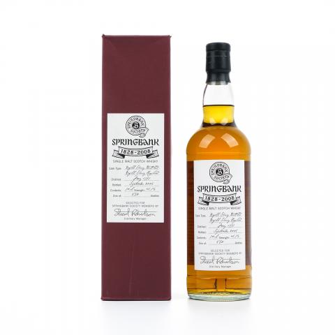 Springbank 云顶 1997-2008 雪莉桶 云顶协会
