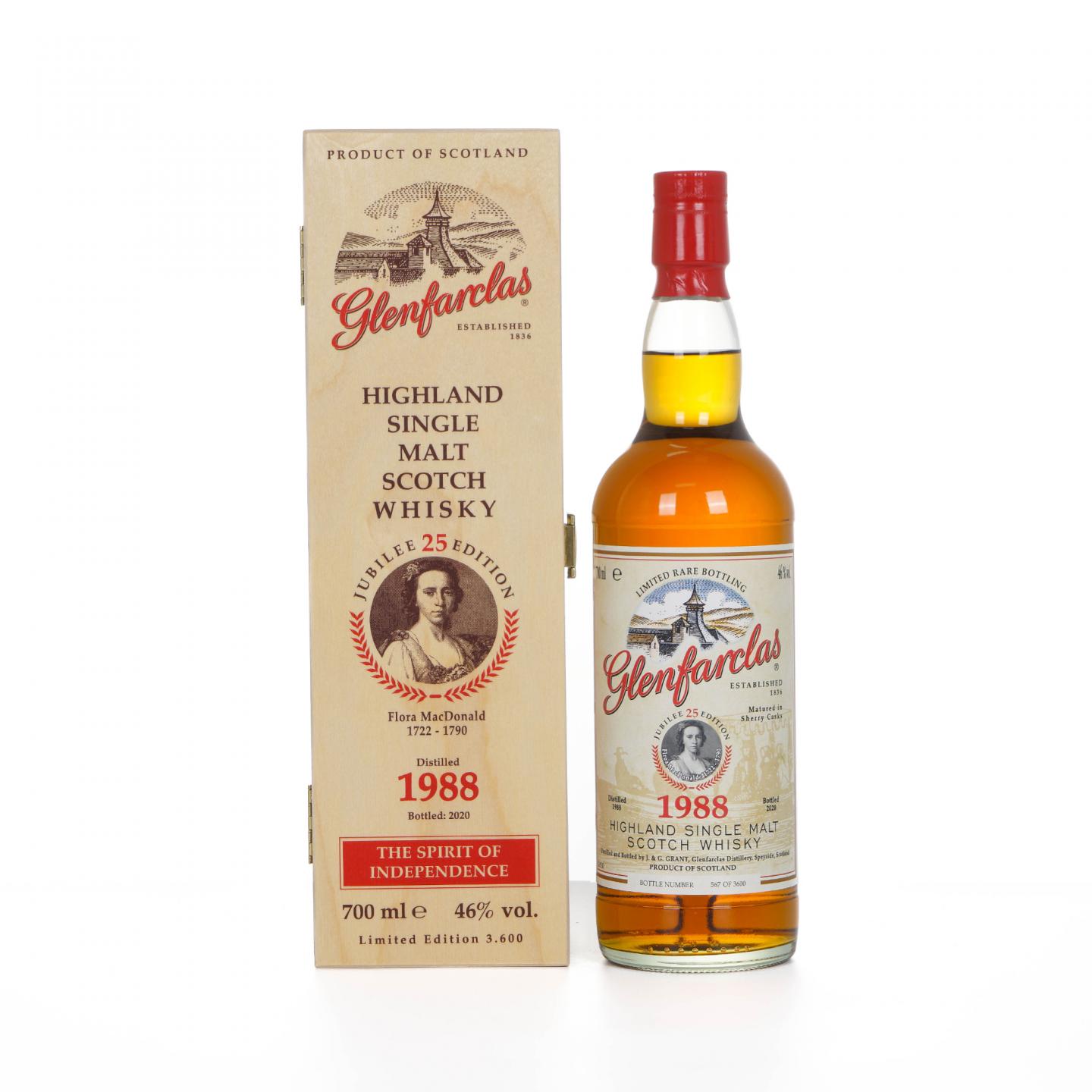 Glenfarclas 格兰花格 1988-2020 雪莉桶 Edition No.25