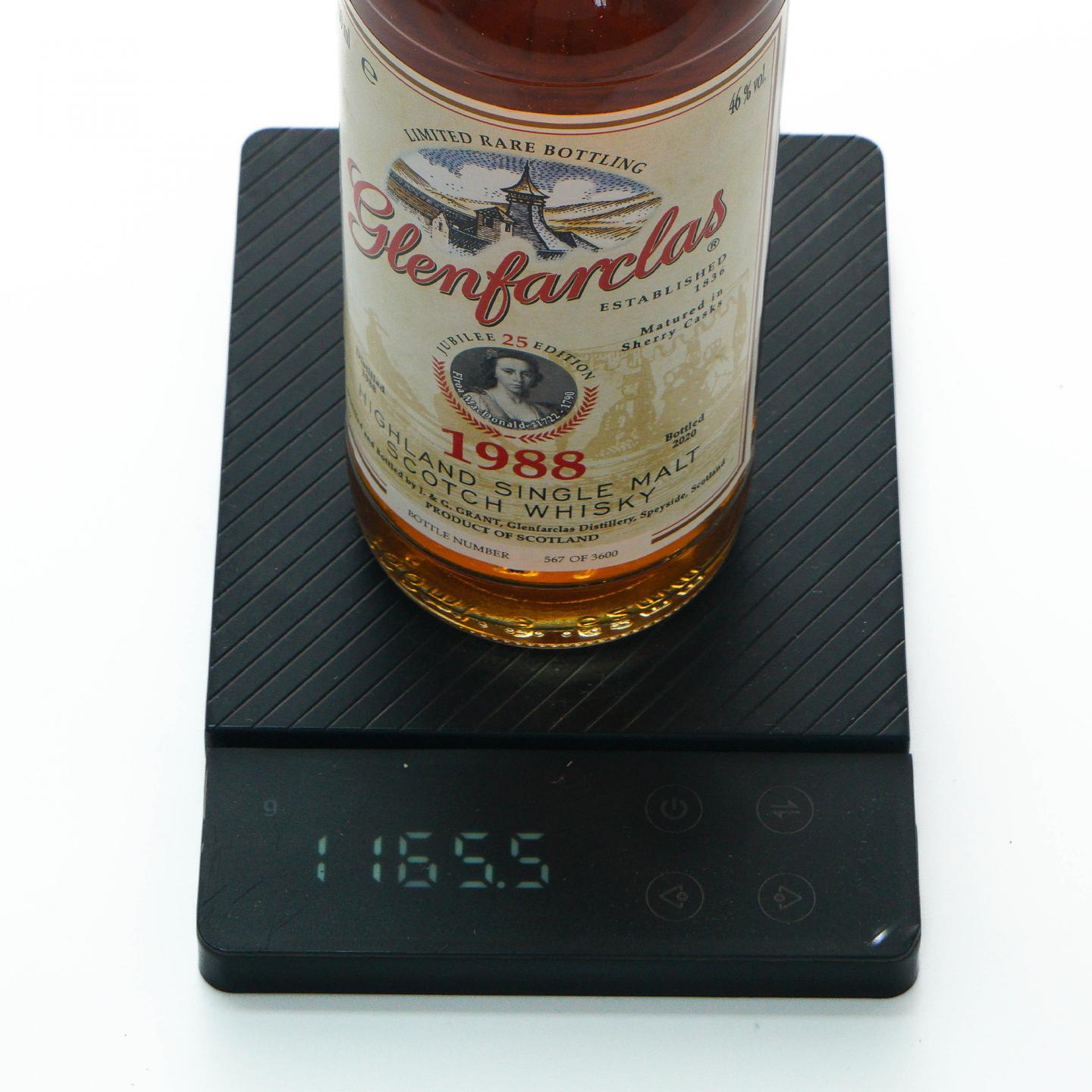 Glenfarclas 格兰花格 1988-2020 雪莉桶 Edition No.25