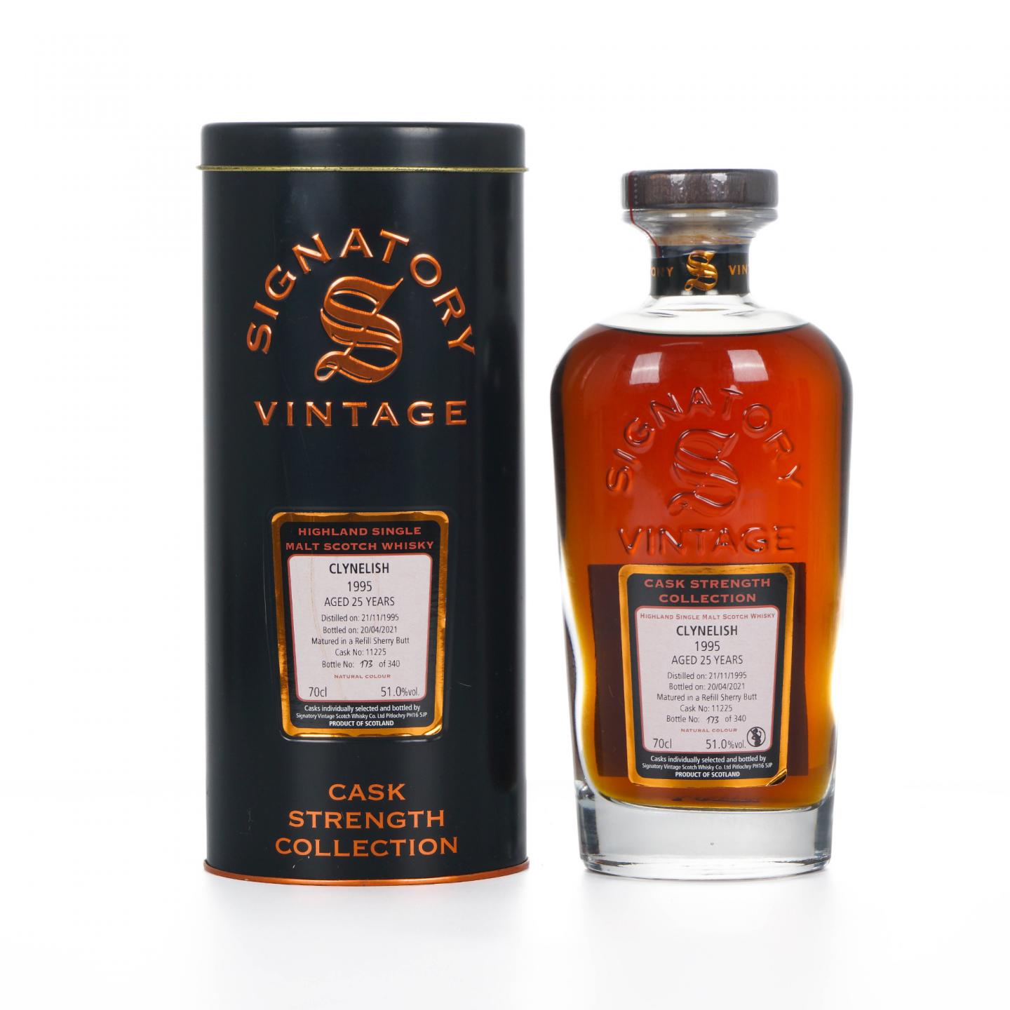 Clynelish 克里尼利基 25年 1995-2021 SV