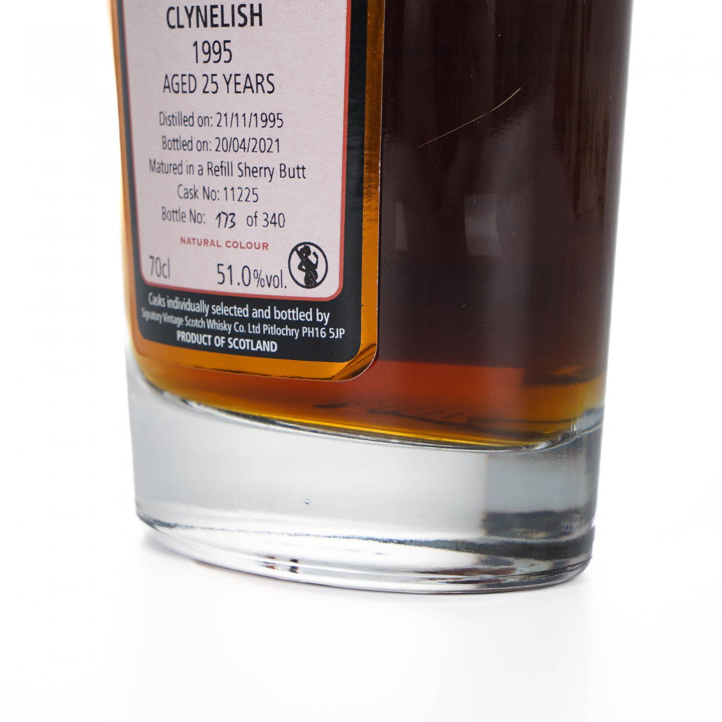Clynelish 克里尼利基 25年 1995-2021 SV