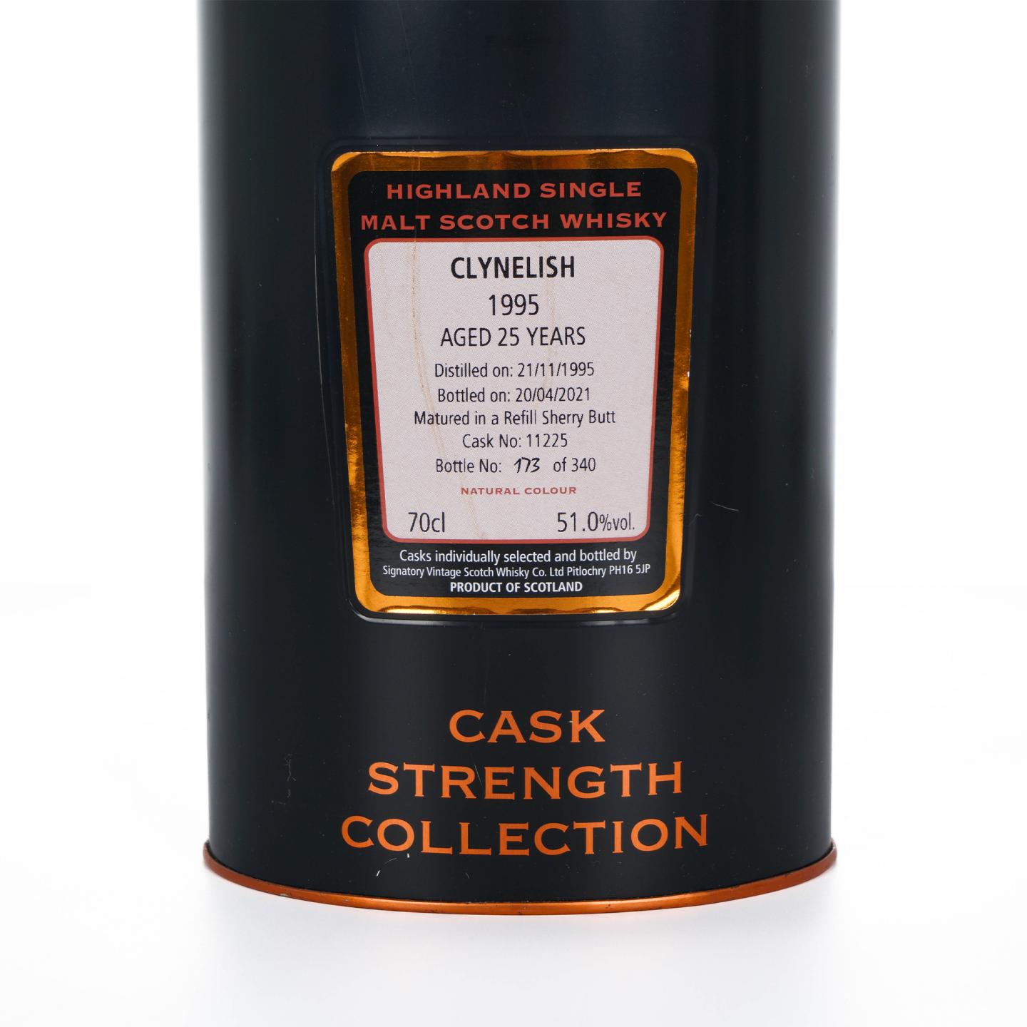 Clynelish 克里尼利基 25年 1995-2021 SV
