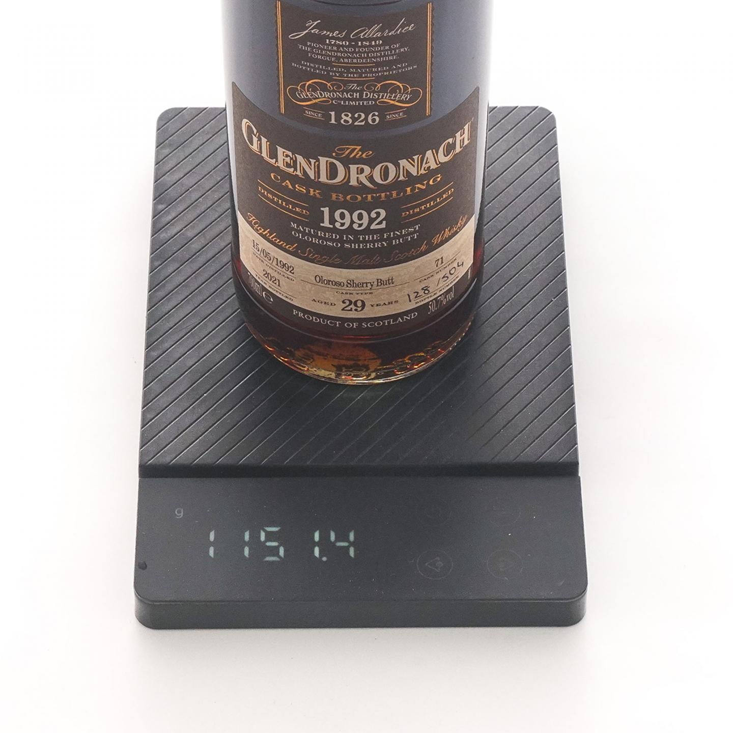 Glendronach 格兰多纳 29年 1992-2021 雪莉桶#71