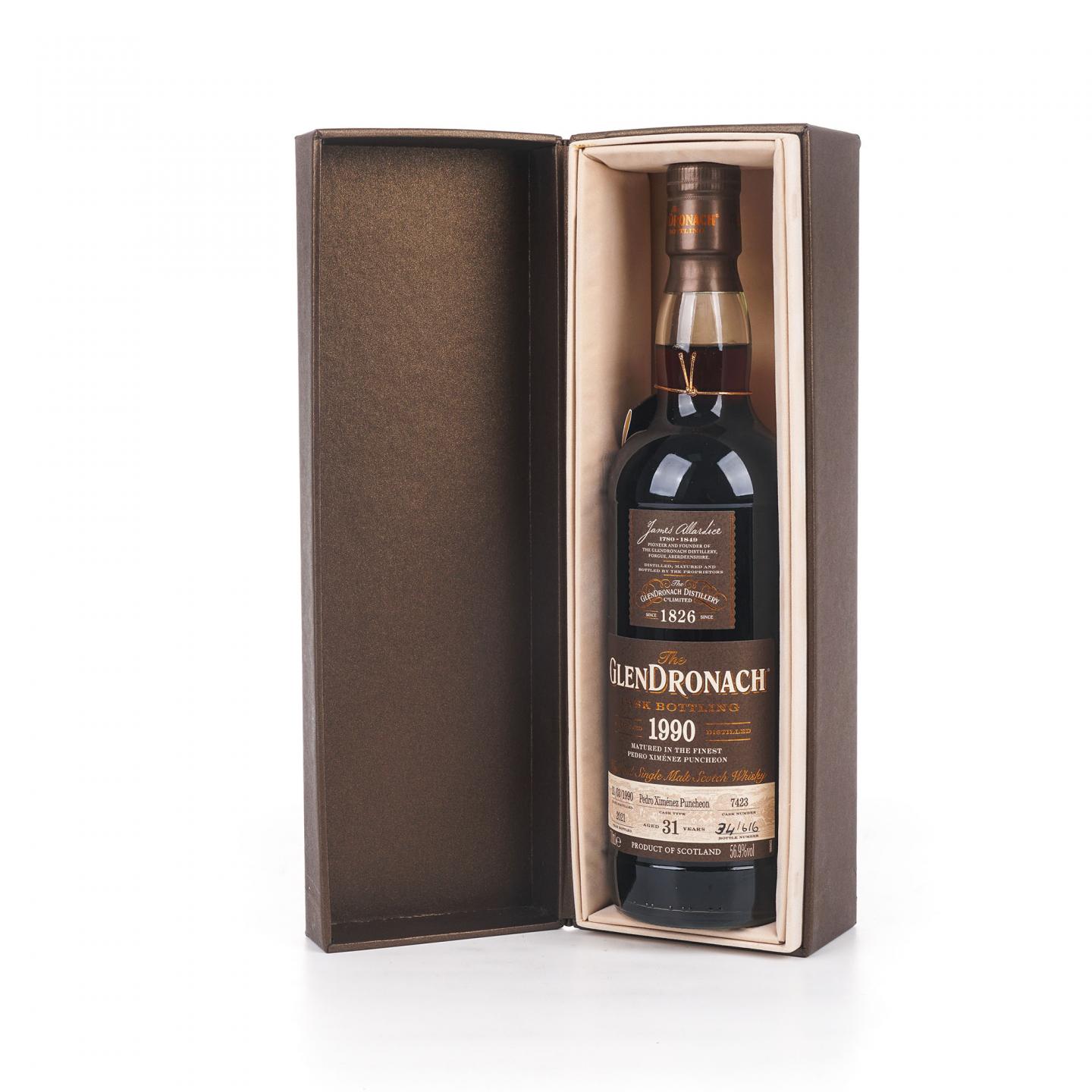 Glendronach 格兰多纳 31年 1990-2021 雪莉桶#7423
