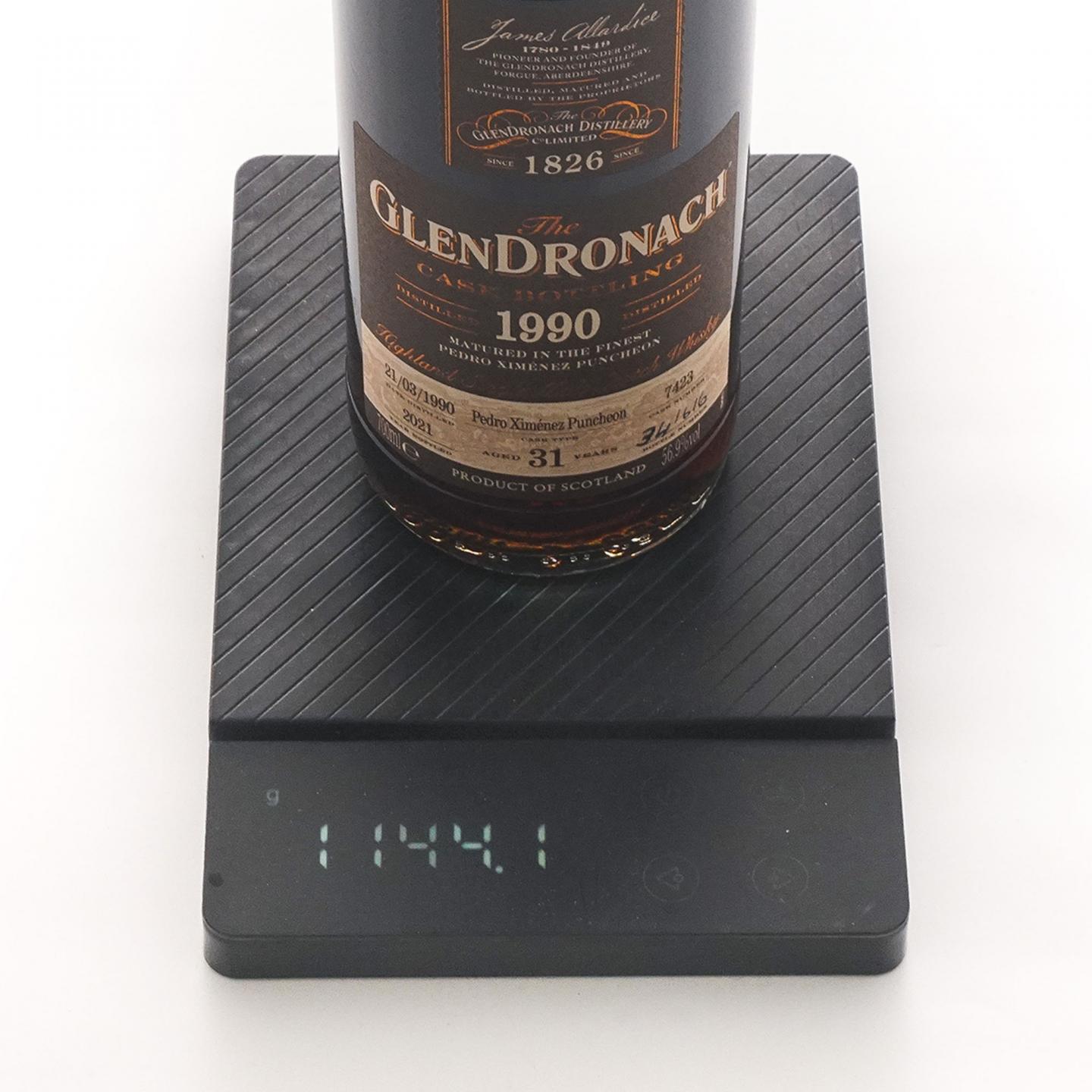 Glendronach 格兰多纳 31年 1990-2021 雪莉桶#7423