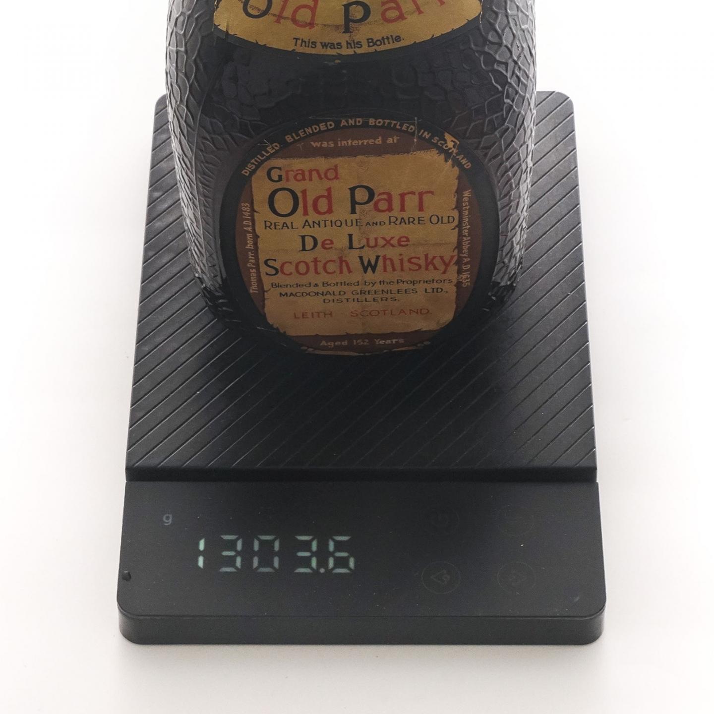 Grand Old Parr 调和 弹弓头 De Luxe Scotch Whisky 760ml