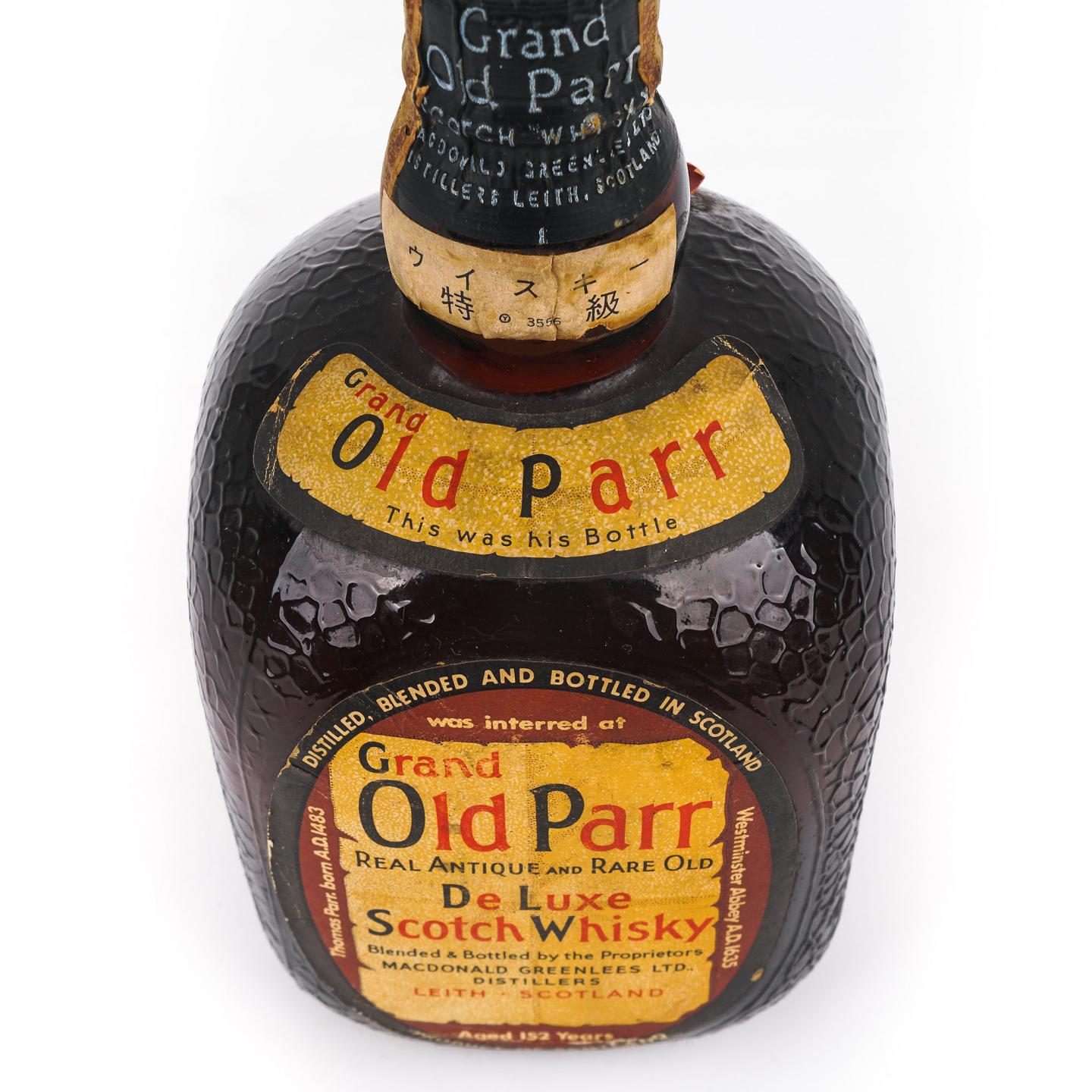 Grand Old Parr 调和 弹弓头 De Luxe Scotch Whisky 760ML